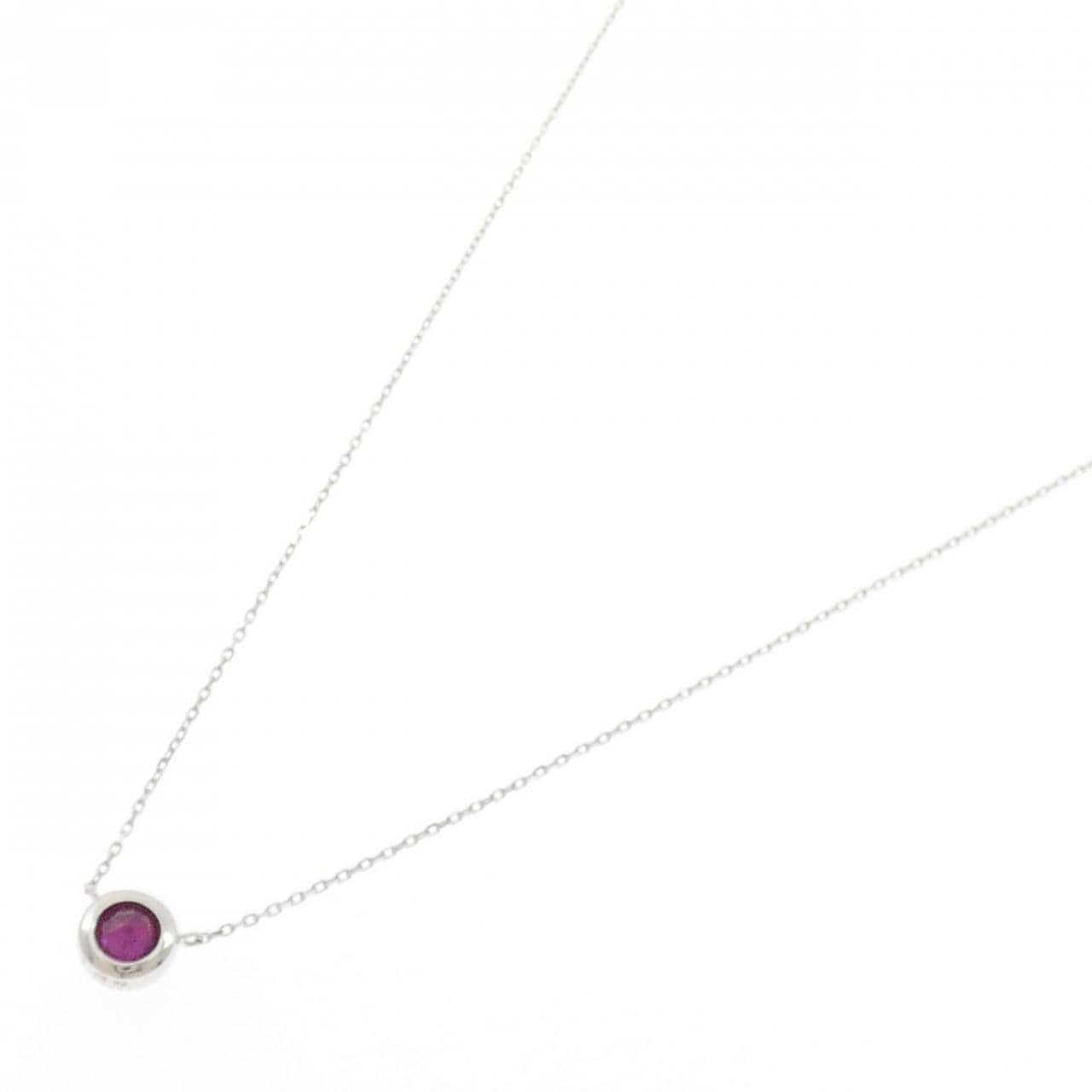 ポンテヴェキオ ルビー ネックレス 0.21CT