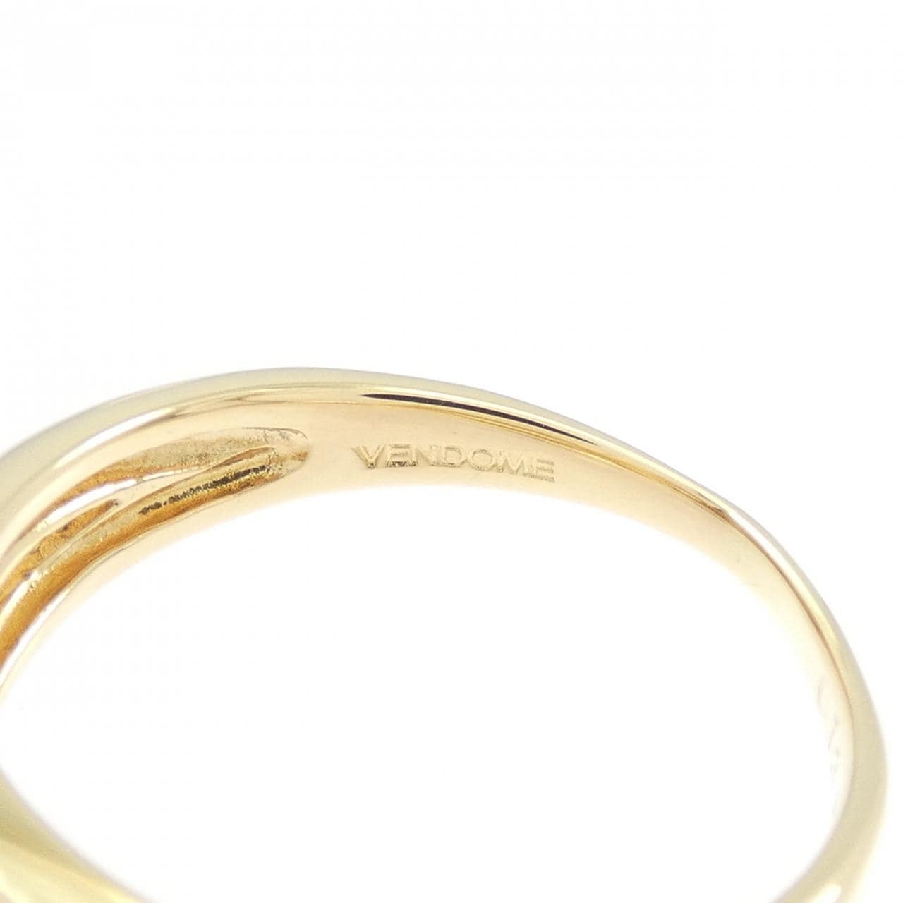 ヴァンドーム フラワー ダイヤモンド リング 0.13CT