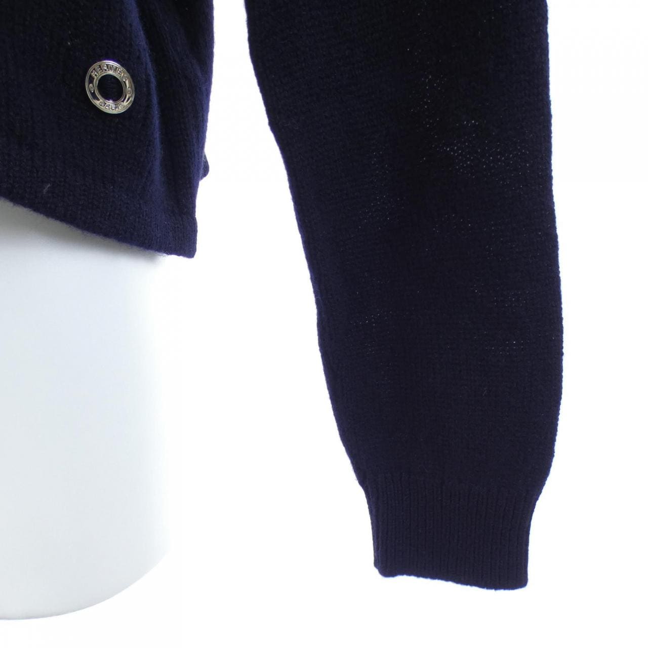 エルメス HERMES カナディアンボタン 5E2727D1 カーディガン