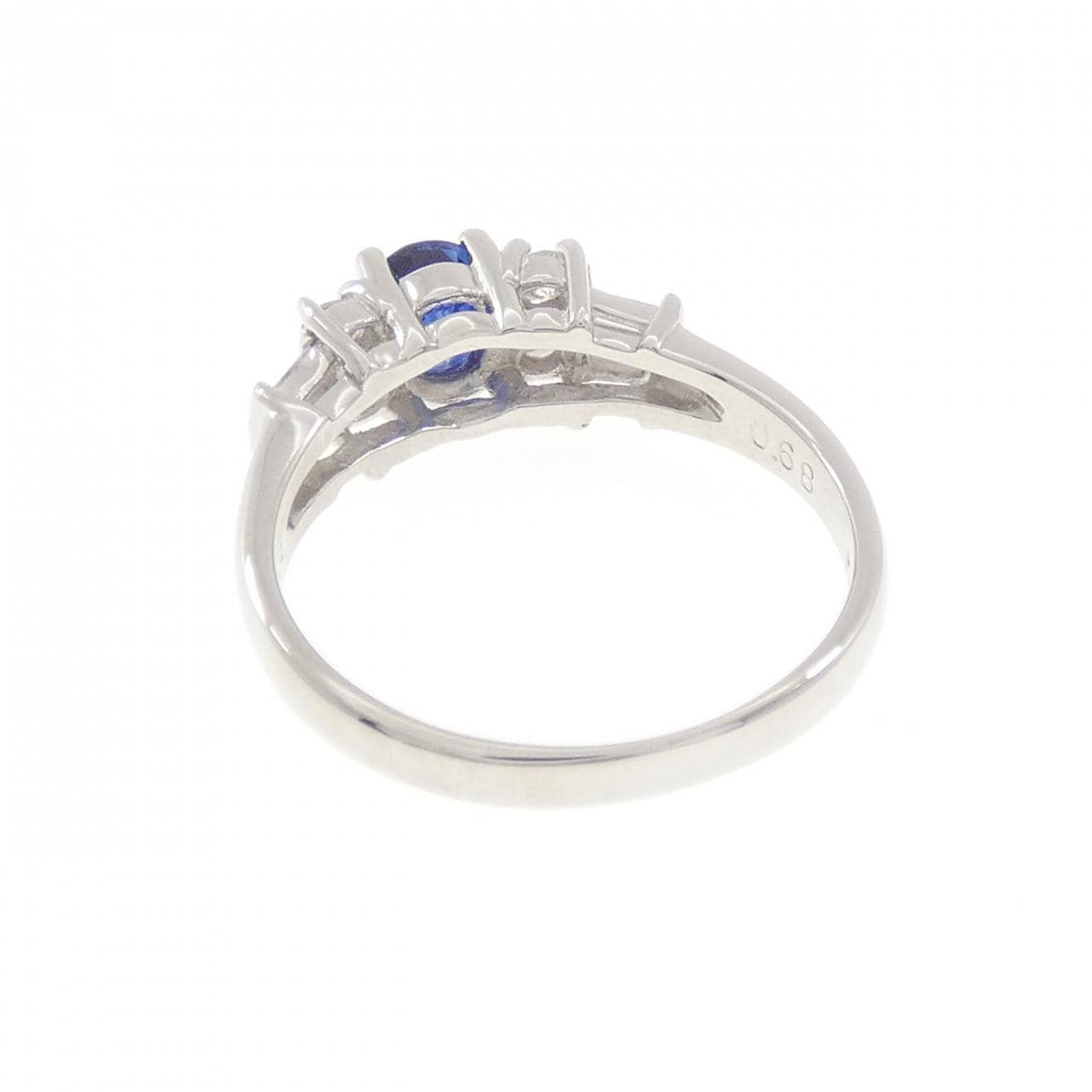 PT900 サファイヤ リング 0.68CT