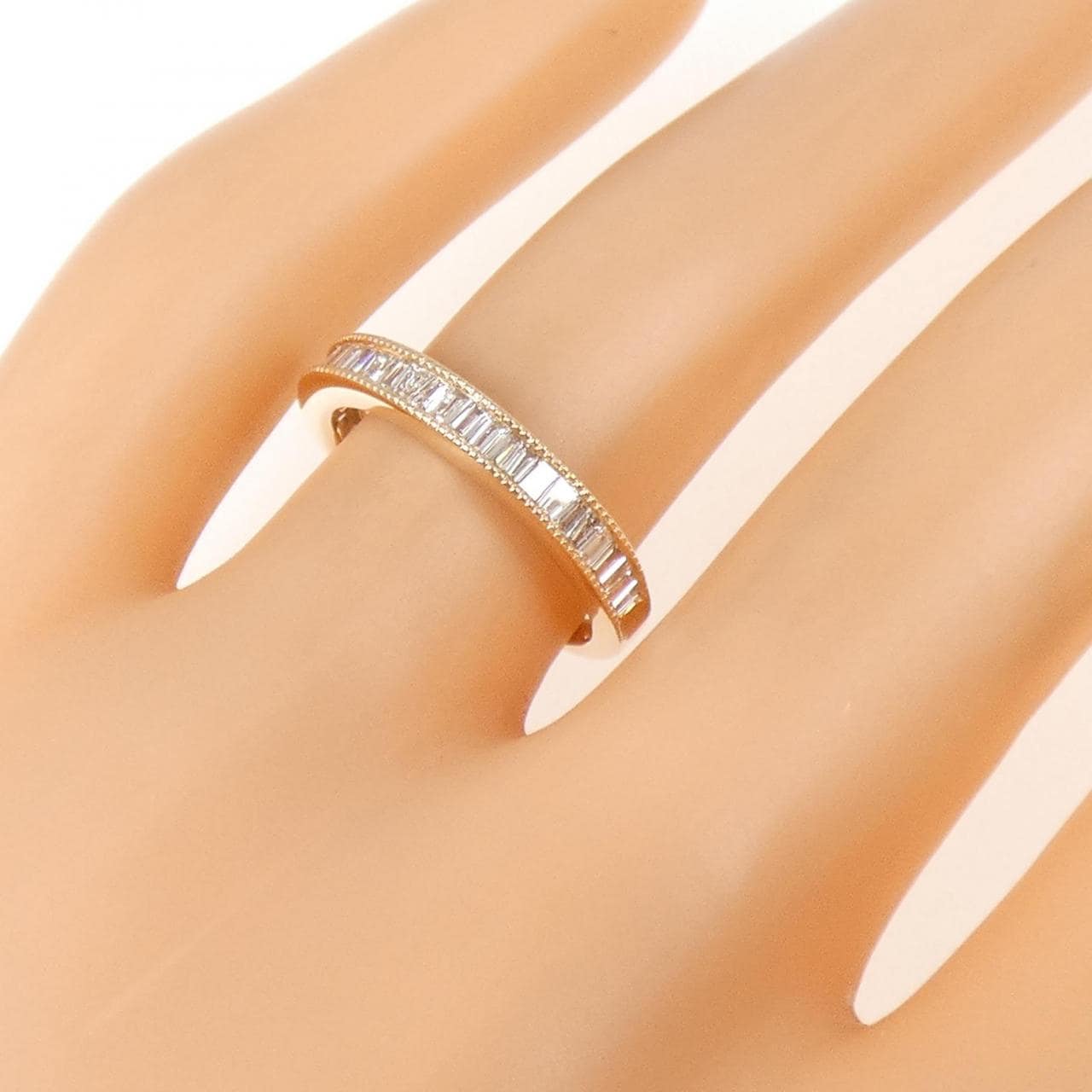 K18PG ダイヤモンド リング 0.26CT