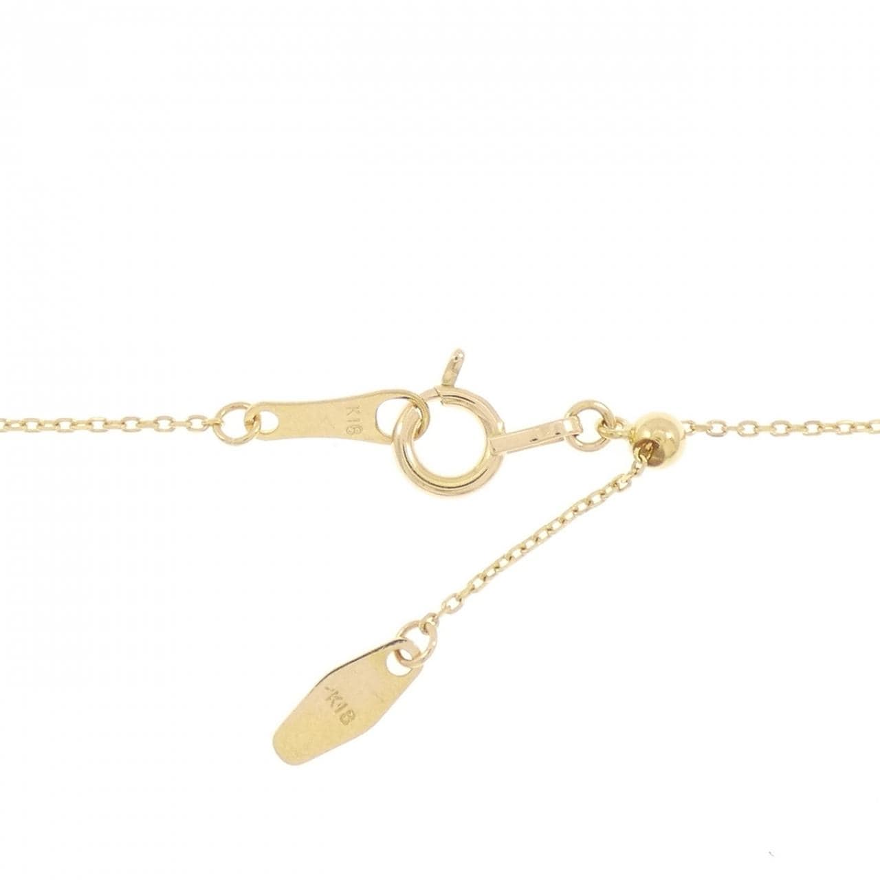 K18YG ダイヤモンド ネックレス 0.30CT