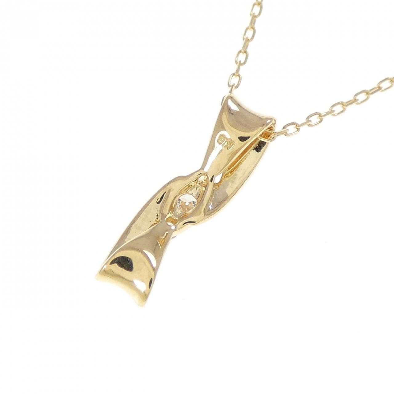 K18YG ダイヤモンド ネックレス