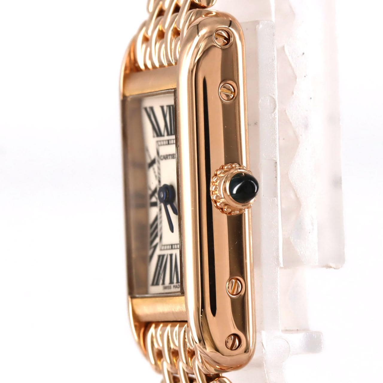 カルティエ タンクアロンジェ PG W15338V4 PG･RG クォーツ