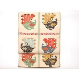 【未使用品】袋帯　【龍村平蔵】甲比丹孔雀　本袋