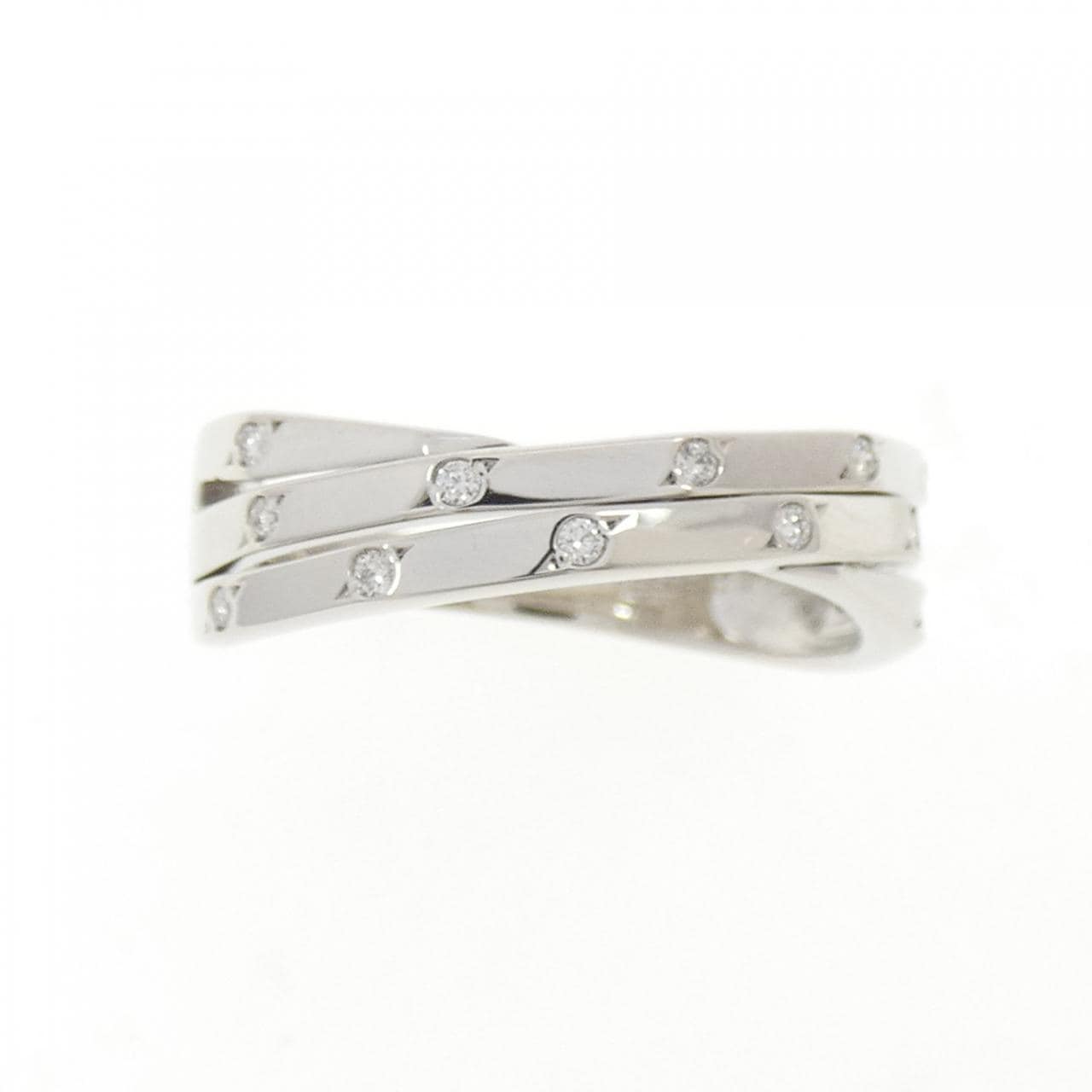 PT950 ダイヤモンド リング 0.08CT