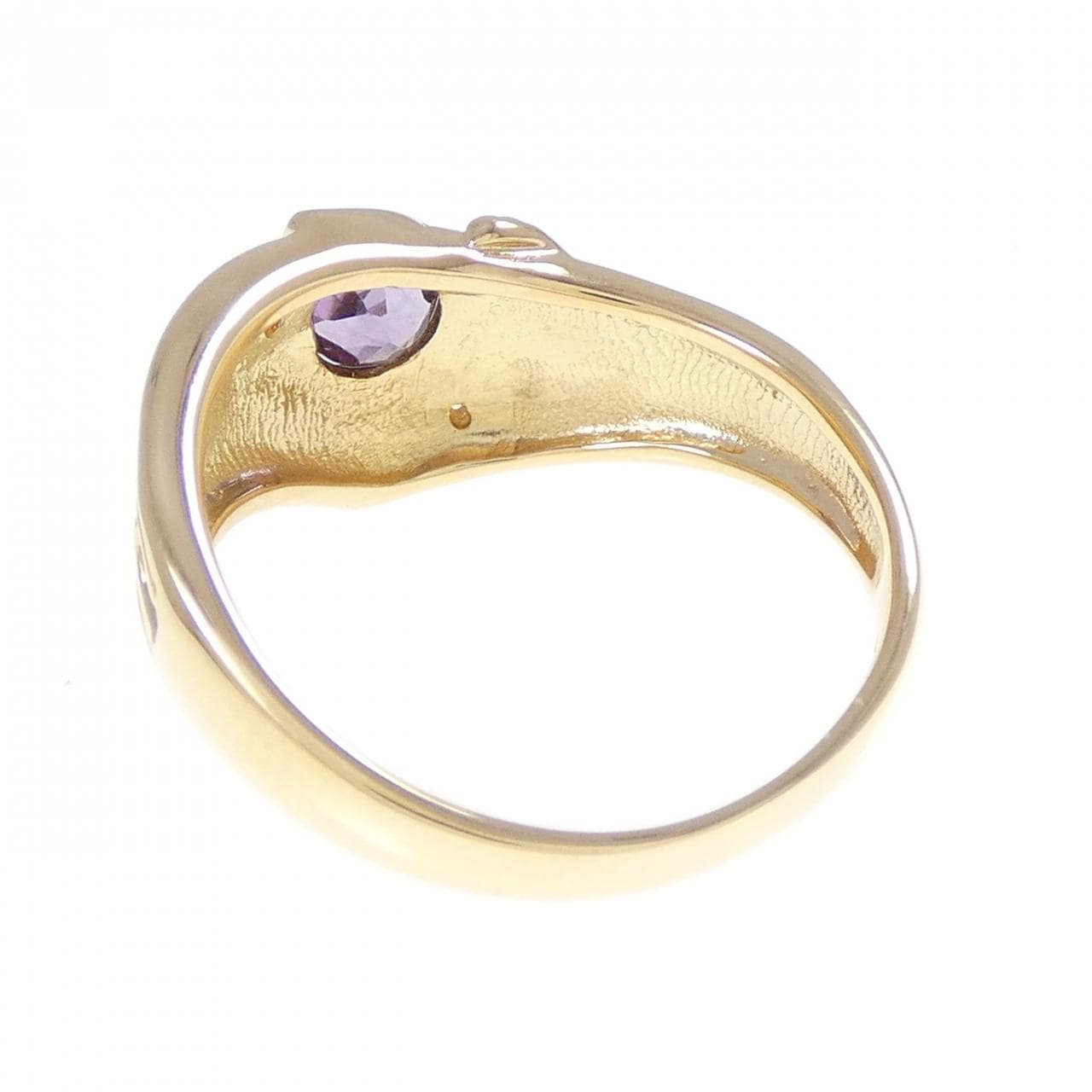 K18YG アメジスト リング