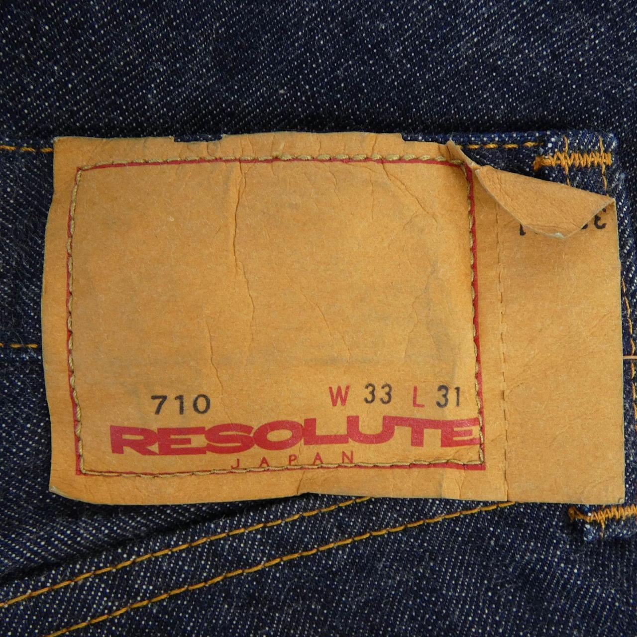 リゾルト RESOLUTE 710-1 ジーンズ