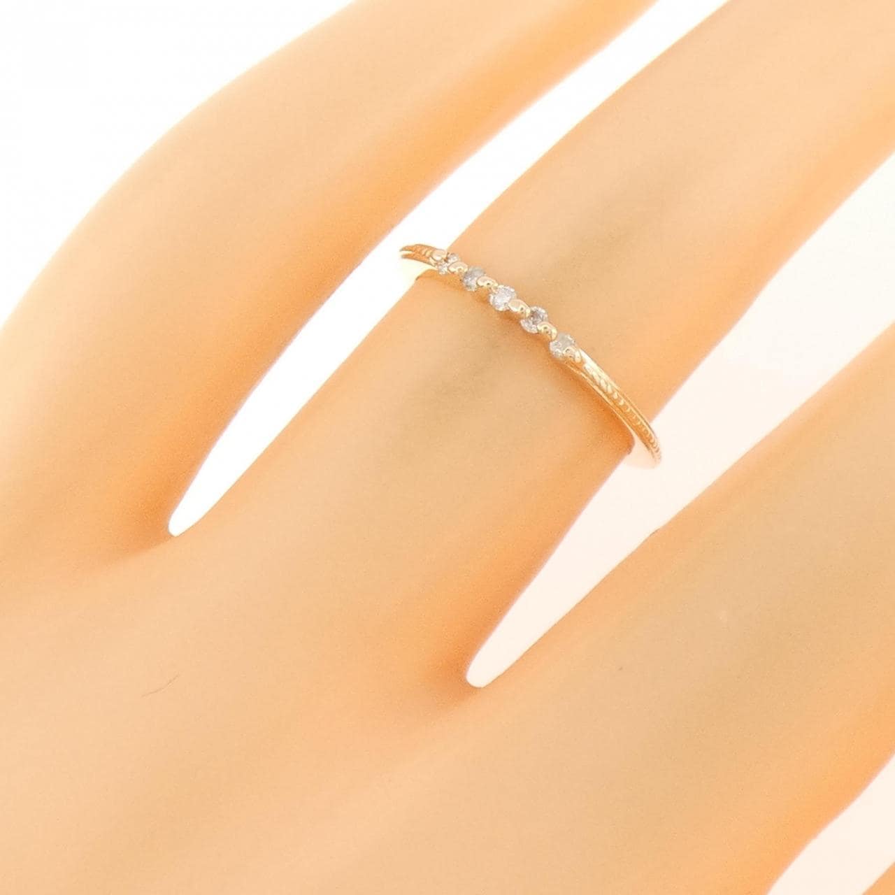 アガット ダイヤモンド リング 0.05CT