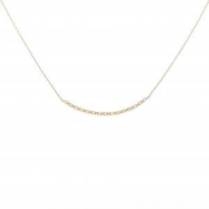 K18YG ダイヤモンド ネックレス 0.12CT