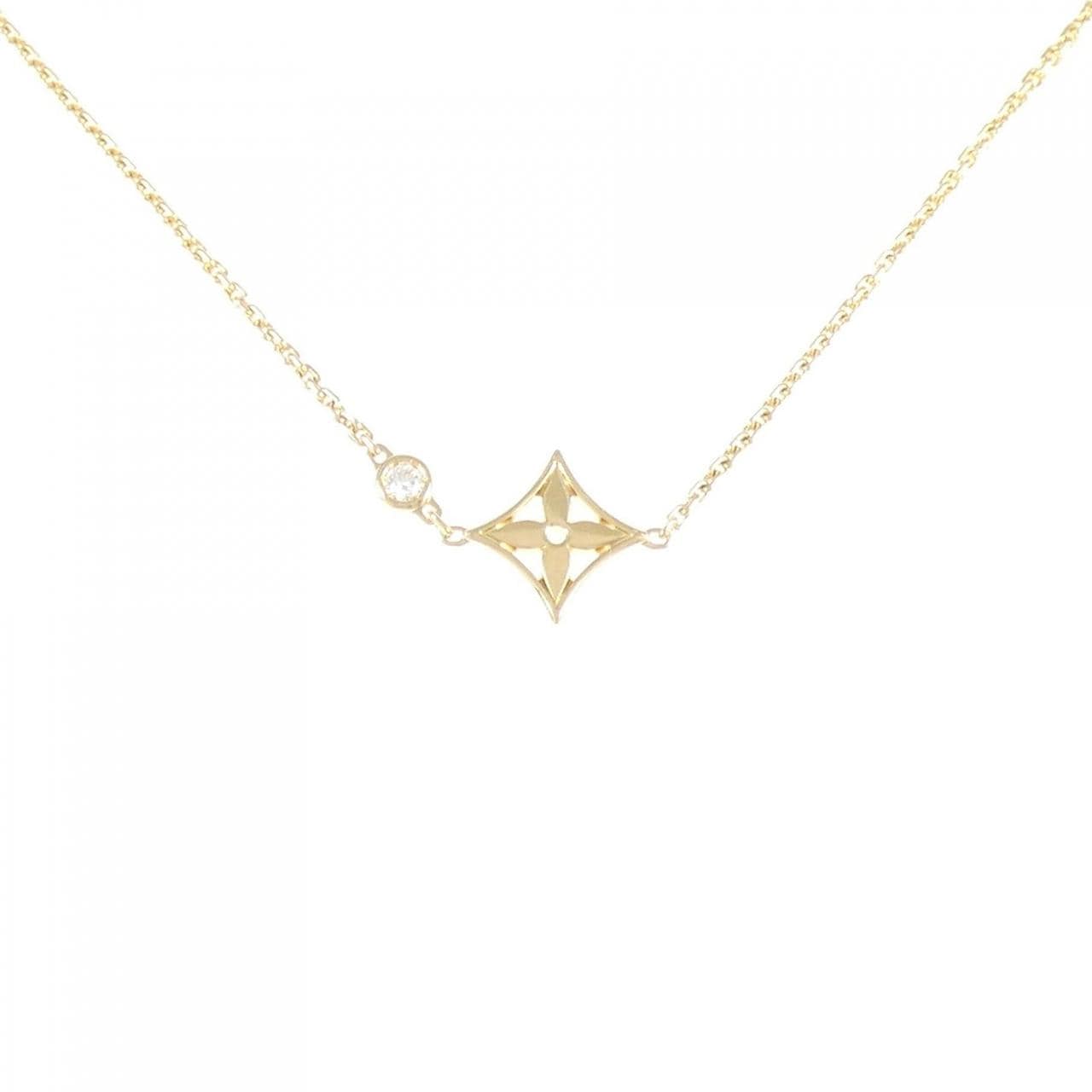 LOUIS VUITTON Vuitton Pandantif Monogram Idile Necklace