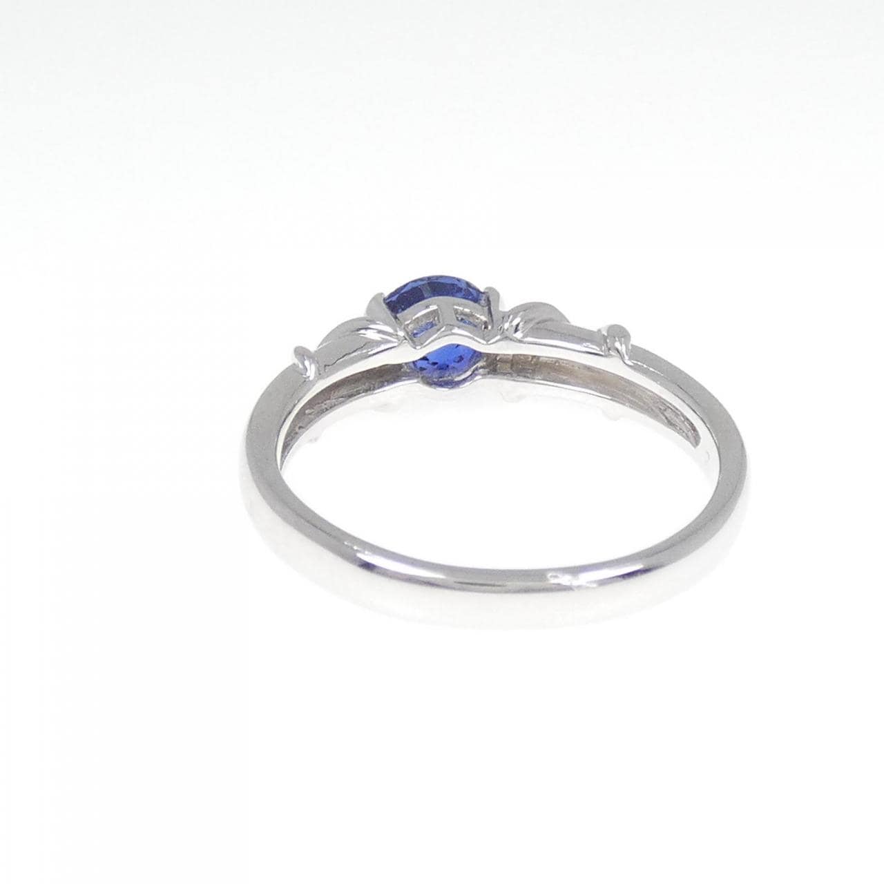 K18WG サファイヤ リング 0.99CT