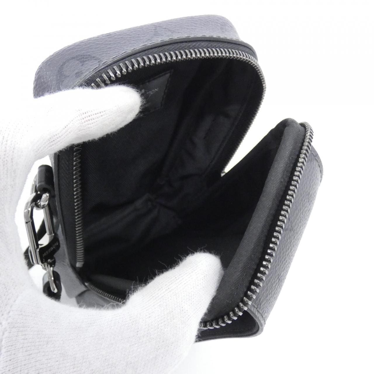 ルイヴィトン モノグラム エクリプス リバース ダブル フォン ポーチ M81321 ショルダーバッグ