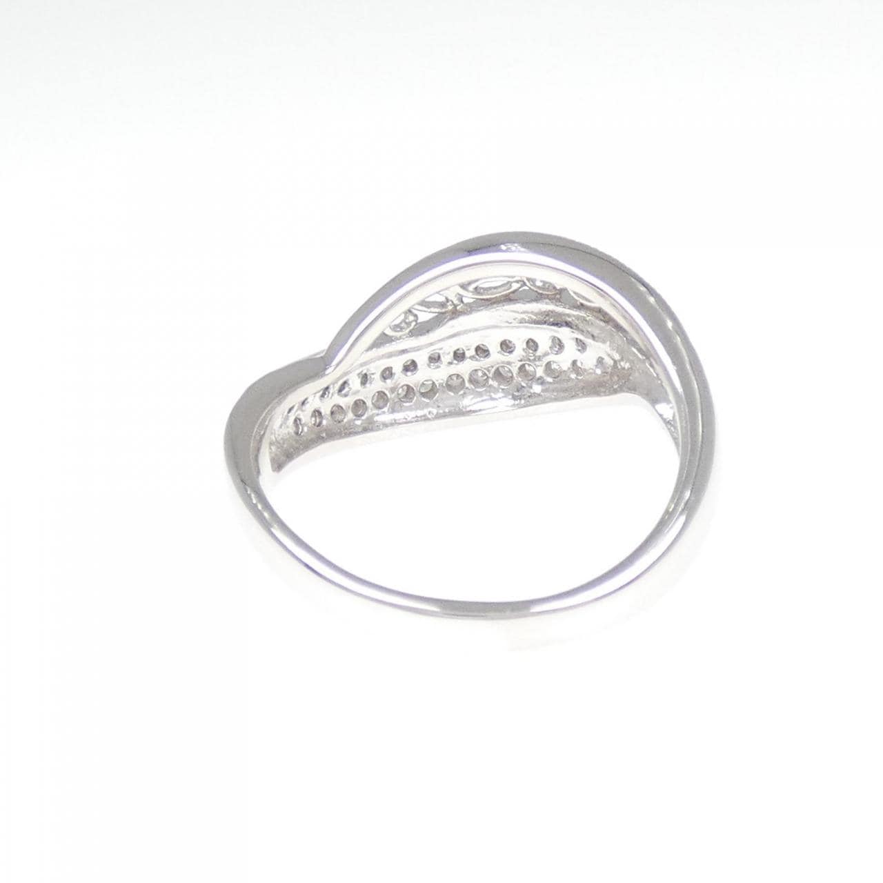 K18WG ダイヤモンド リング 0.30CT
