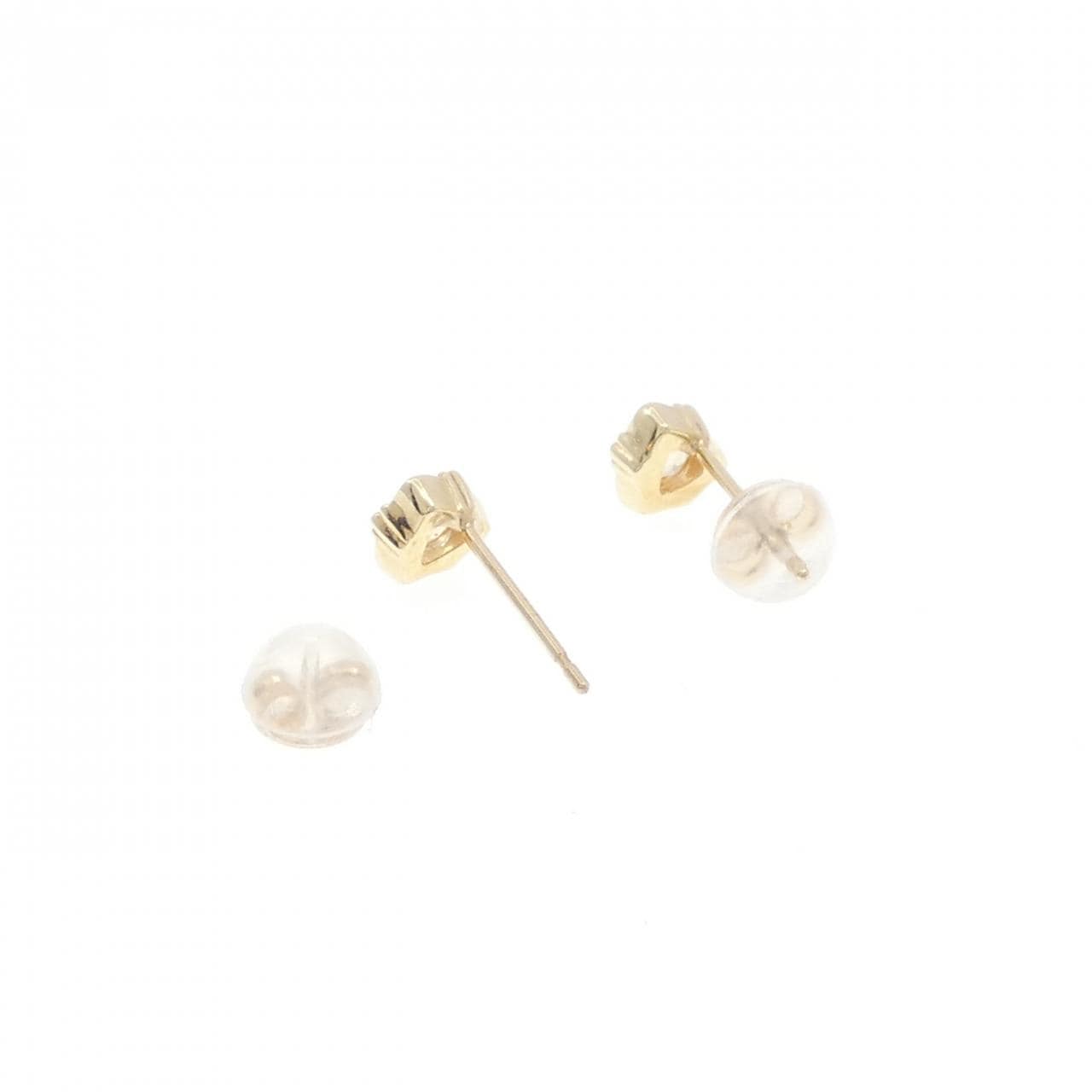 【新品】K10YG インペリアルトパーズ ピアス
