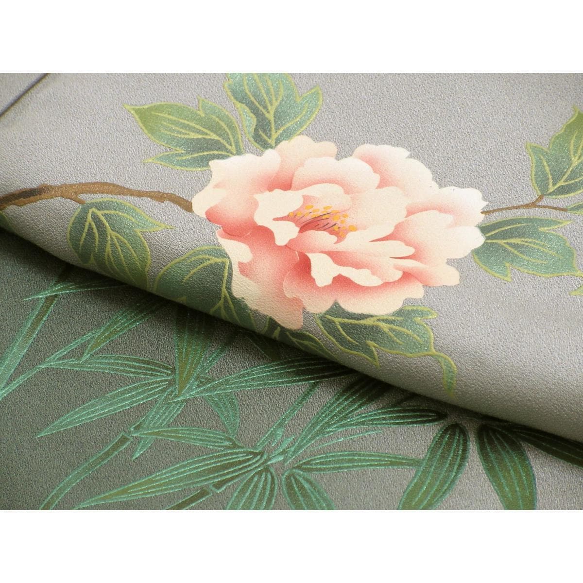 【未使用品】訪問着　友禅金彩加工　ボカシ染