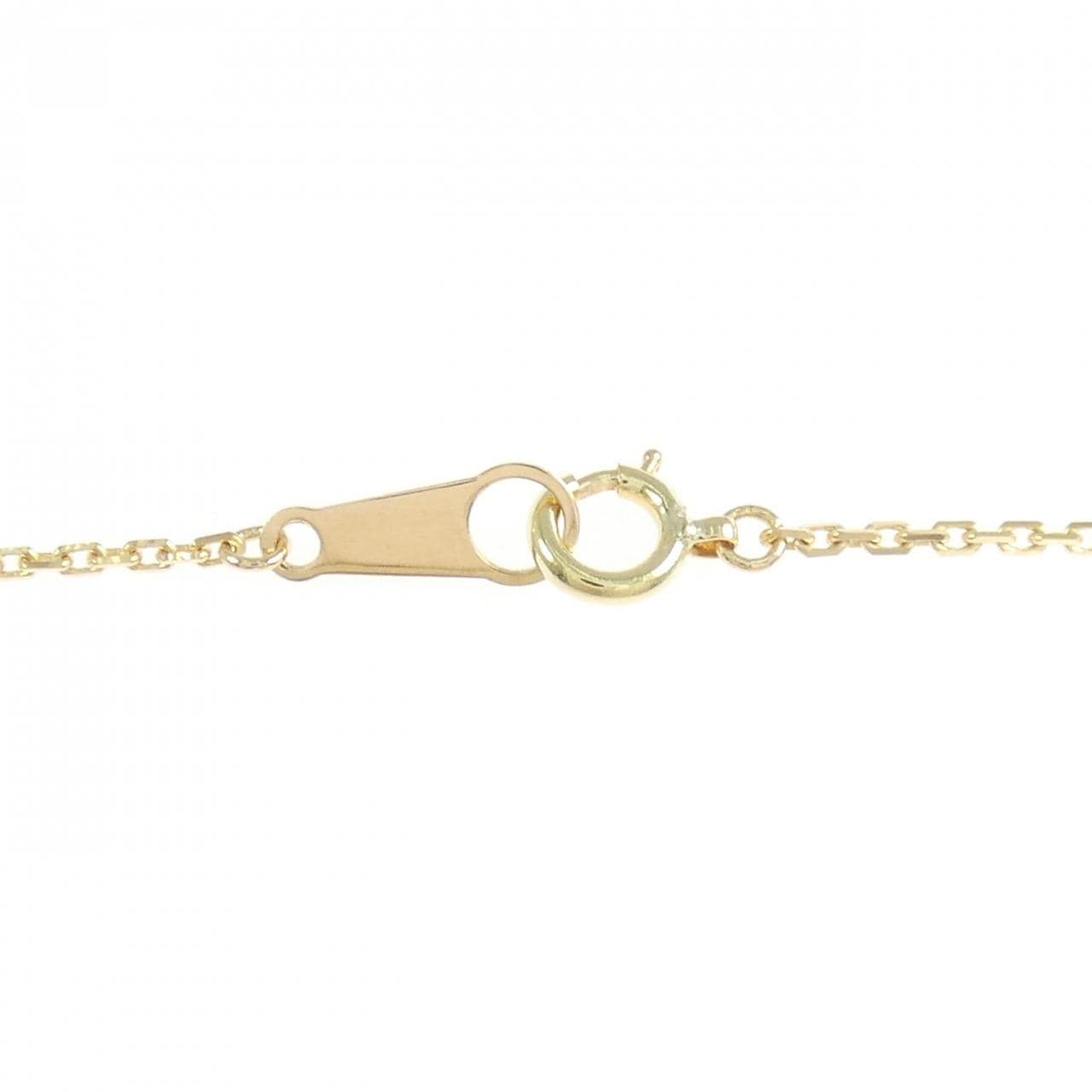 K18YG ソリティア ダイヤモンド ネックレス 0.17CT