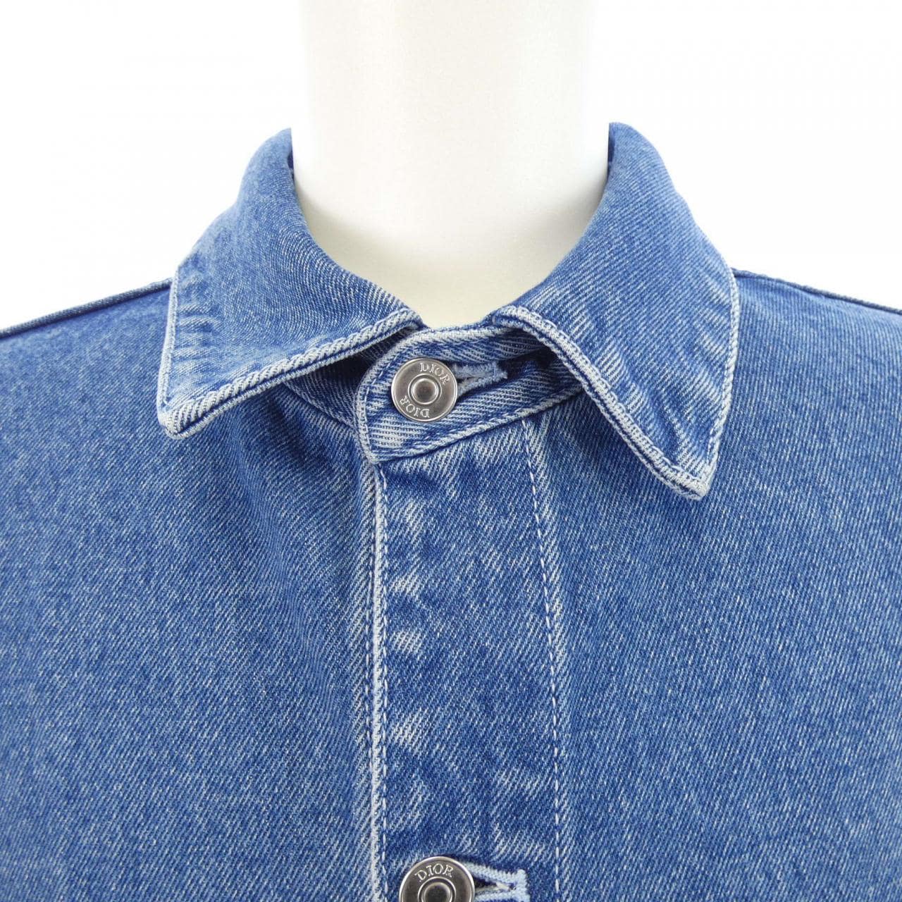 ディオール DIOR DIOR CHARM オーバーシャツ 493D498A383X デニムジャケット