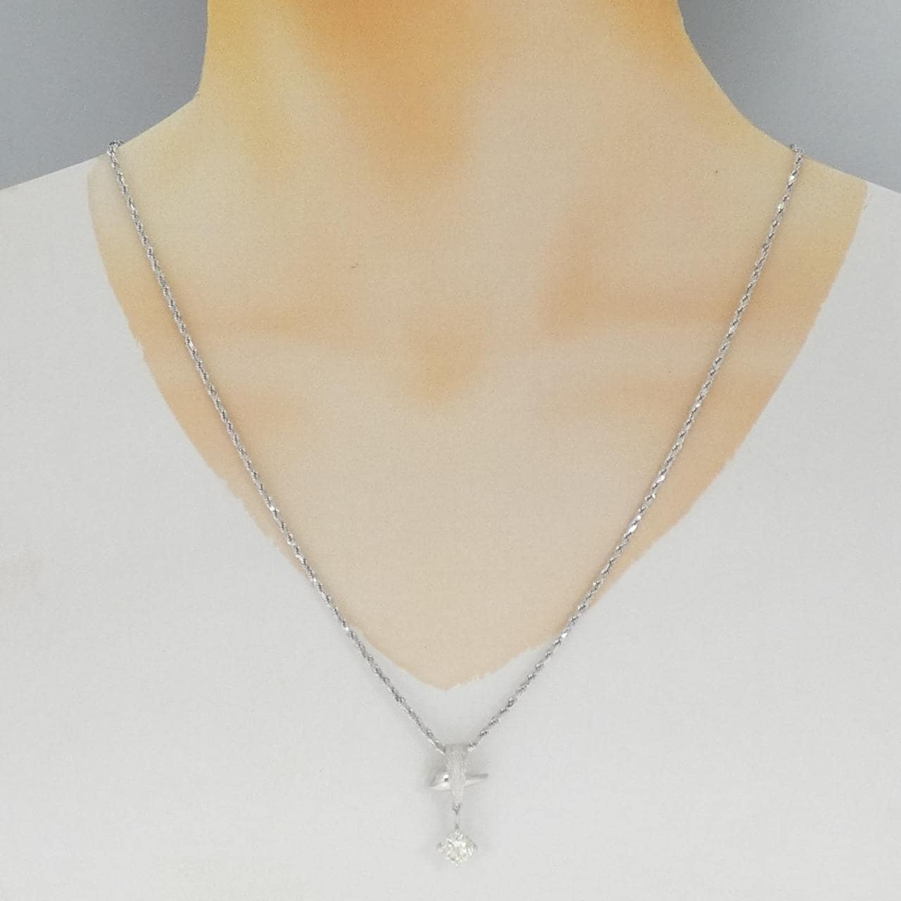 トモヤス ダイヤモンド ネックレス 1.126CT