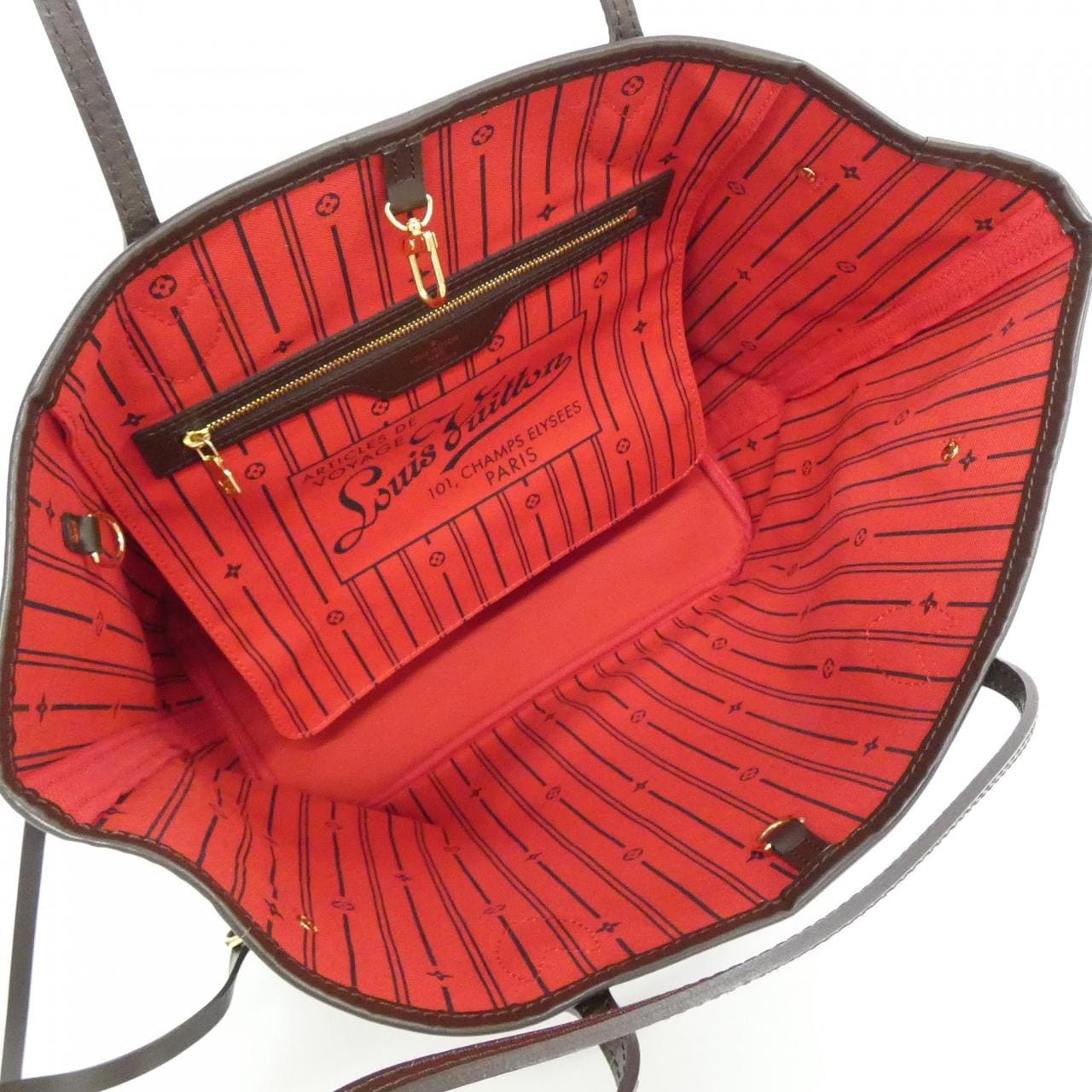 ルイヴィトン ダミエ ネヴァーフル MM N51105 バッグ