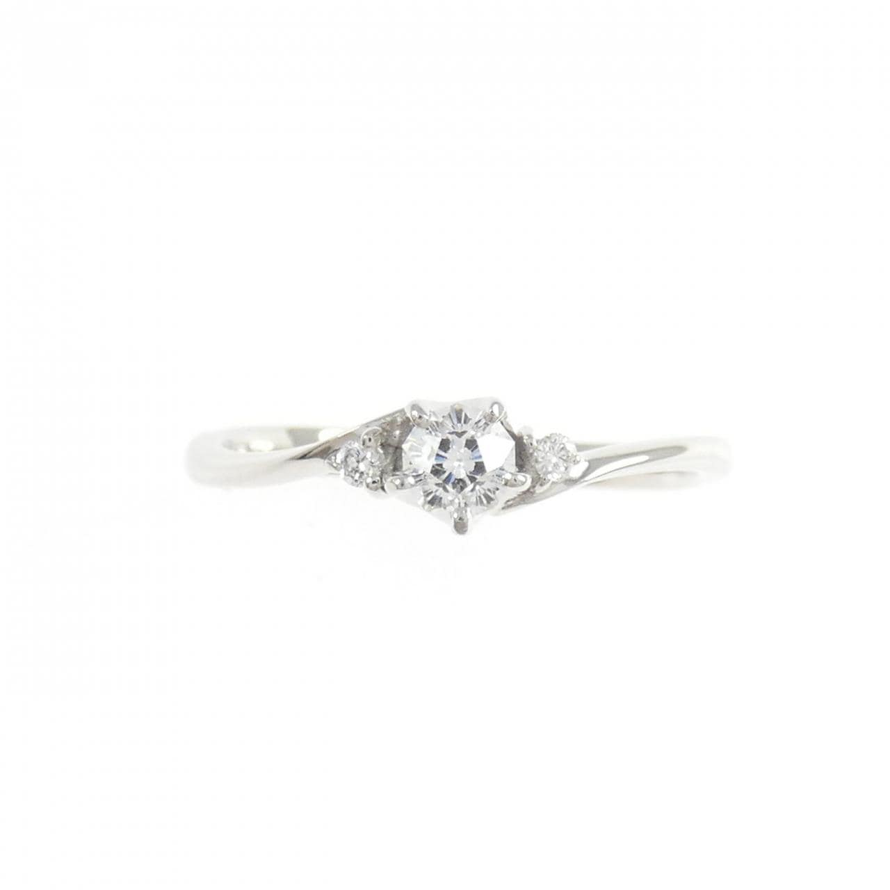 PT900 ダイヤモンド リング 0.165CT