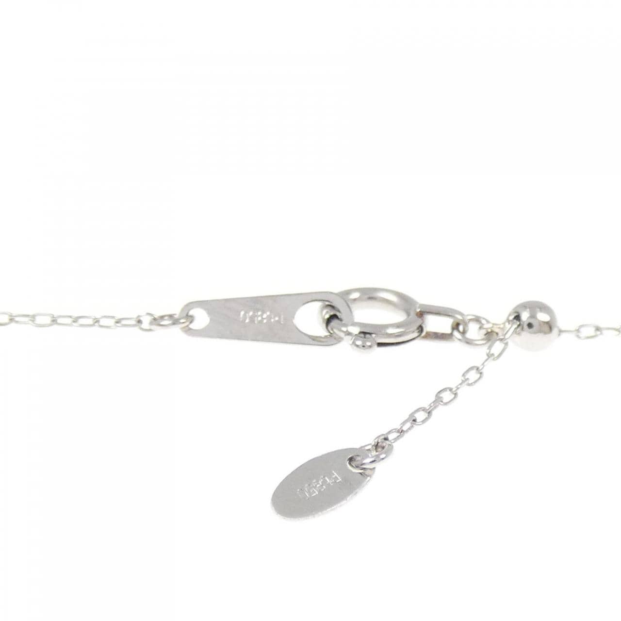 PT950/PT850 ルビー ネックレス 0.287CT