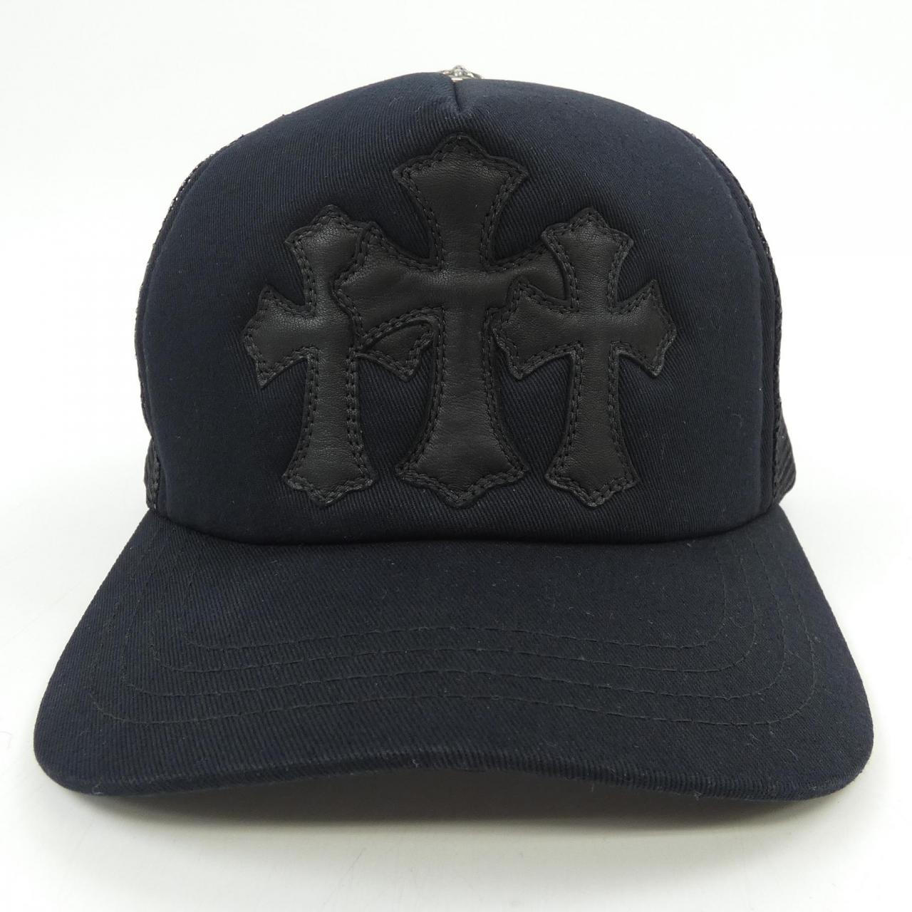 クロムハーツ CHROME HEARTS TRUCKER CAP LTHR PATCH トラッカーキャップ3セメタリー 304208948******320 キャップ