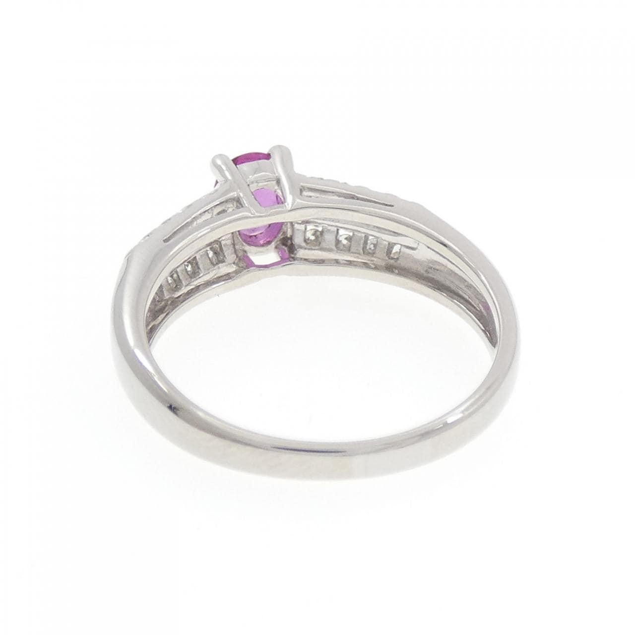 PT900 ルビー リング 0.427CT