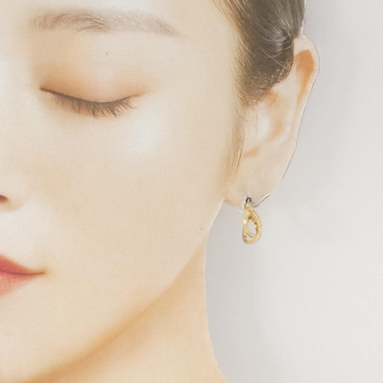 STAR JEWELRY K18YG耳环