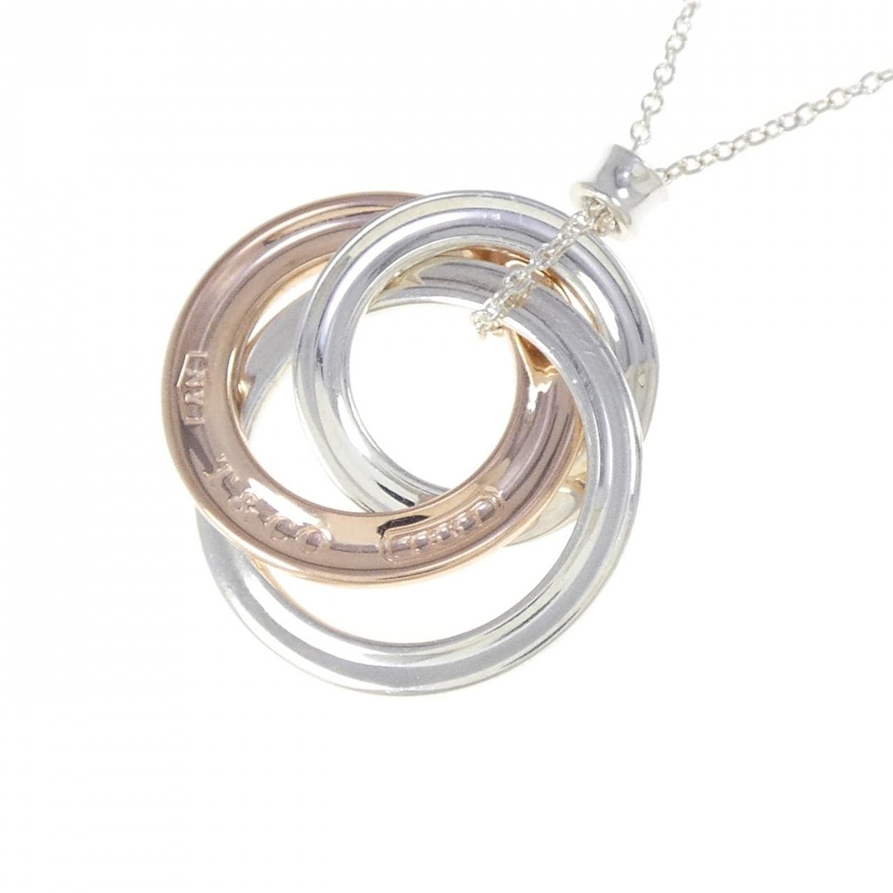 TIFFANY 1837 聯鎖圓形項鍊