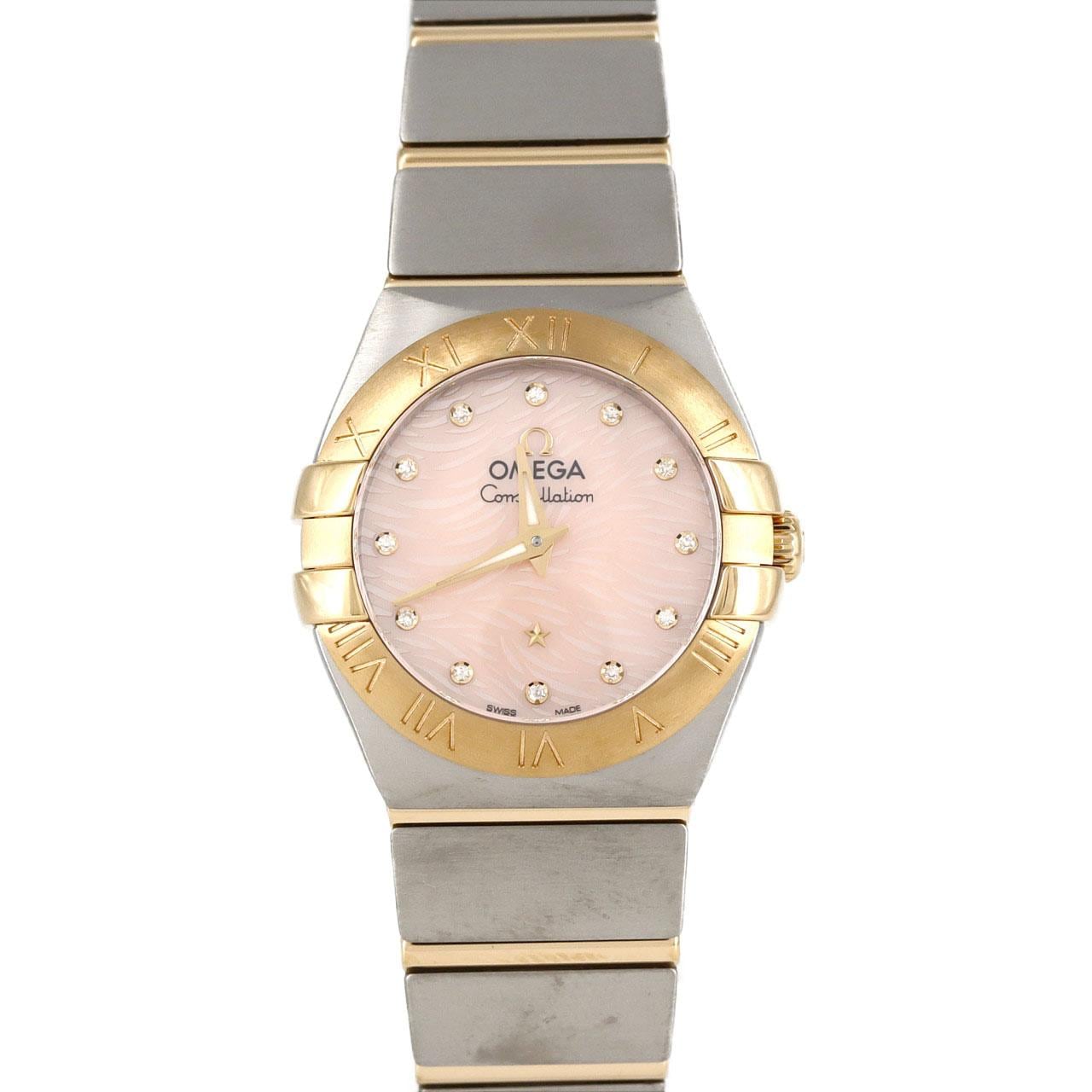 [BRAND NEW] Omega Constellation Brush Combi 12P 123.20.24.60.57.004 SSxYG Quartz