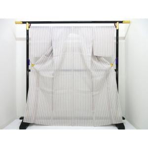 【未使用品】単衣　縮　身幅２Ｌ寸