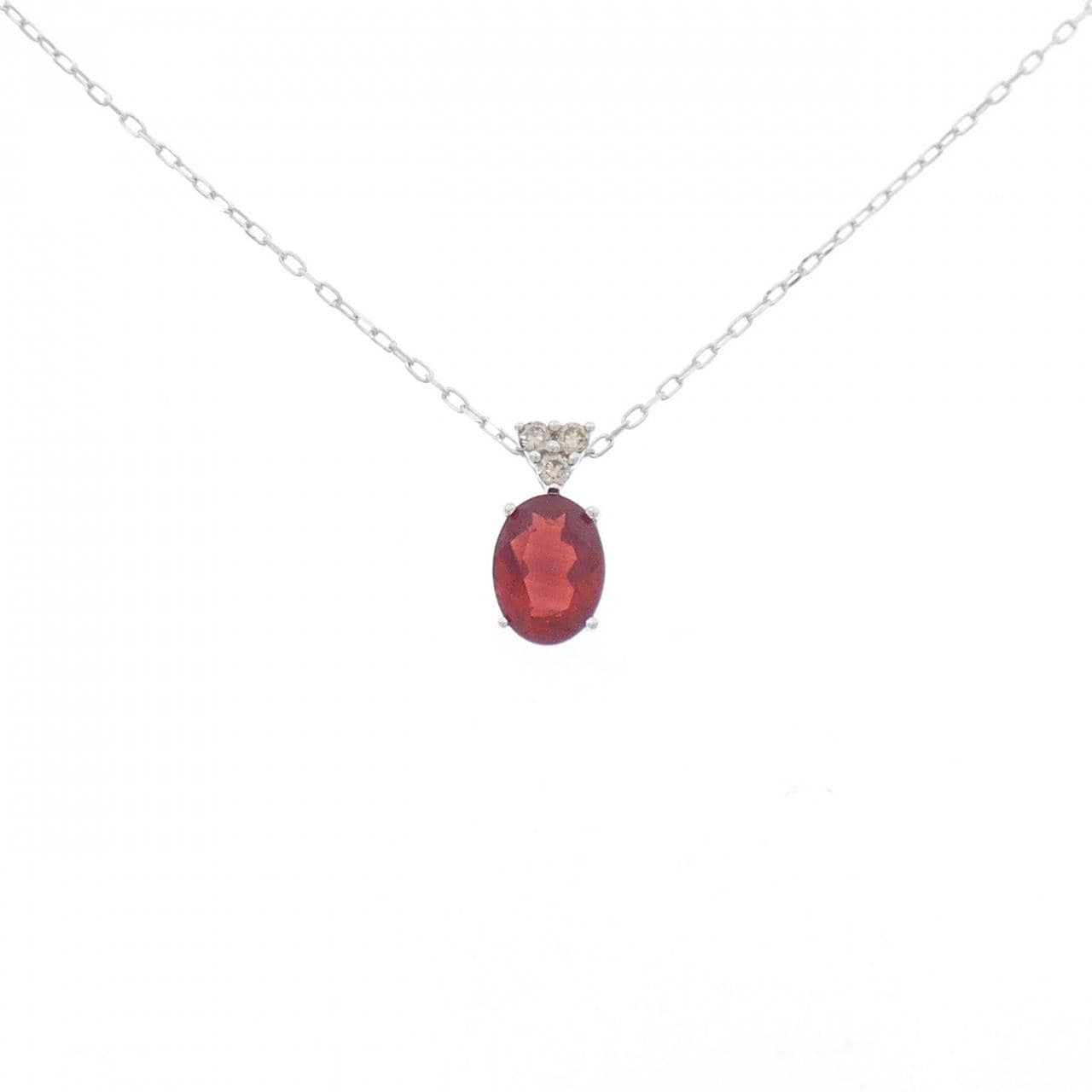 K18WG アンデシン ネックレス 1.03CT