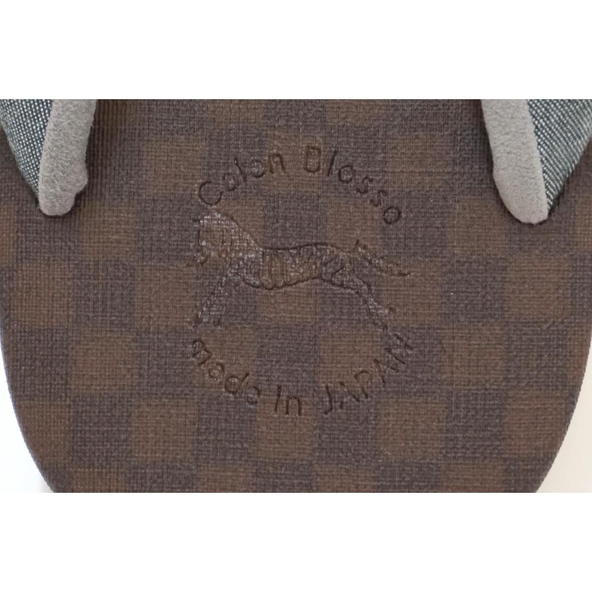 【新品】男性小物　雪駄　ＬＬサイズ【カレンブロッソ】