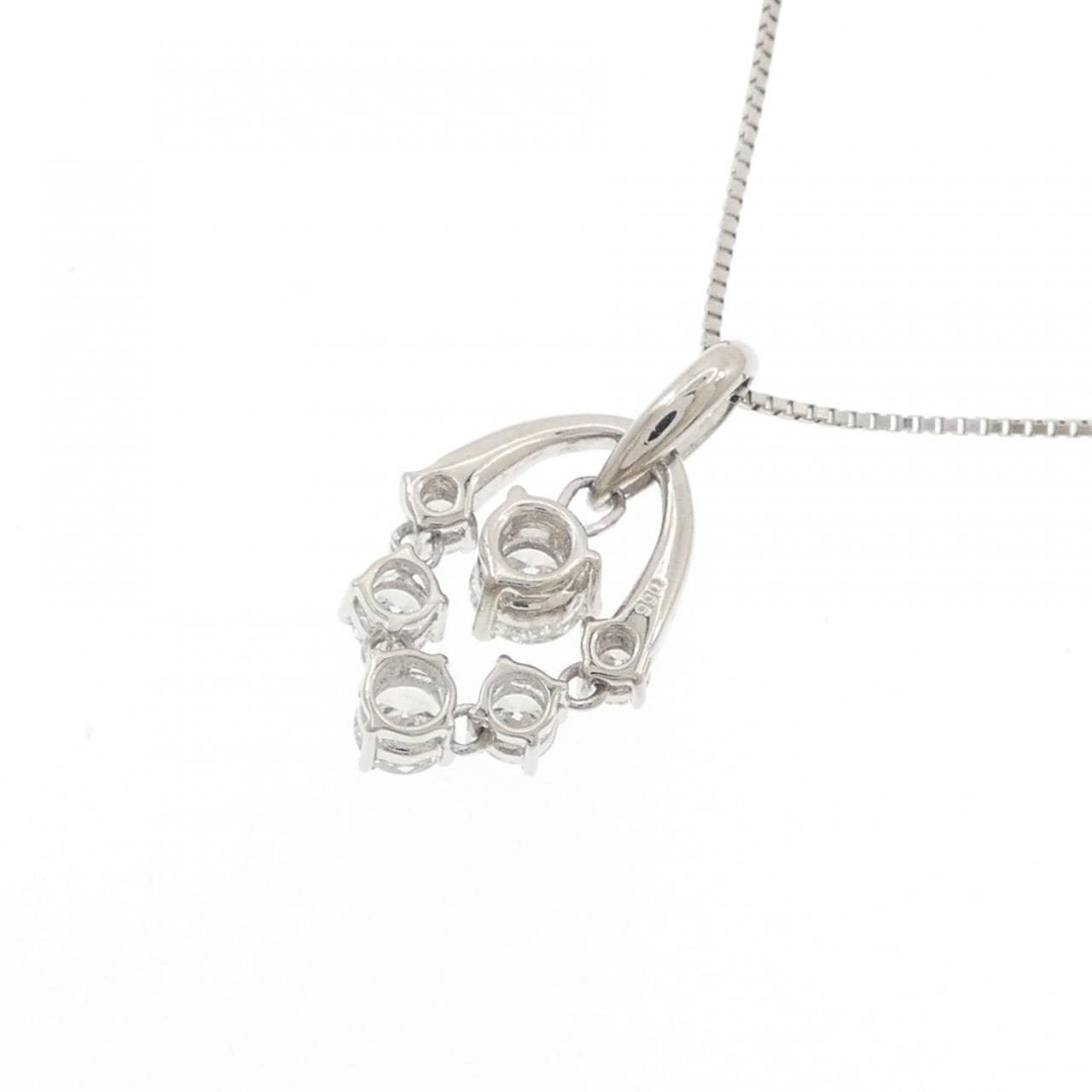 PT/PT850 ダイヤモンド ネックレス 0.66CT