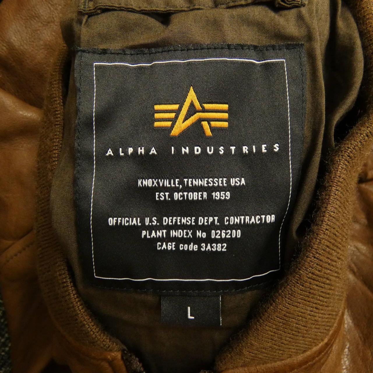 アルファ ALPHA レザージャケット