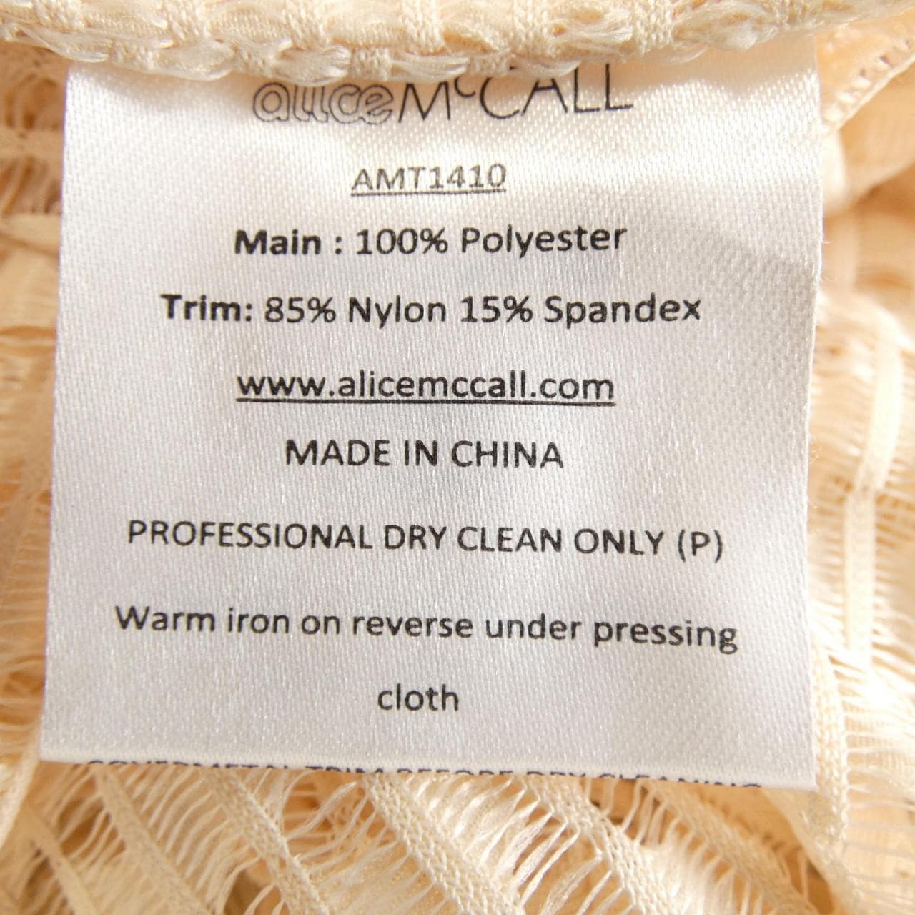 アリスマッコール ALICE MACCALL AMT1410 トップス