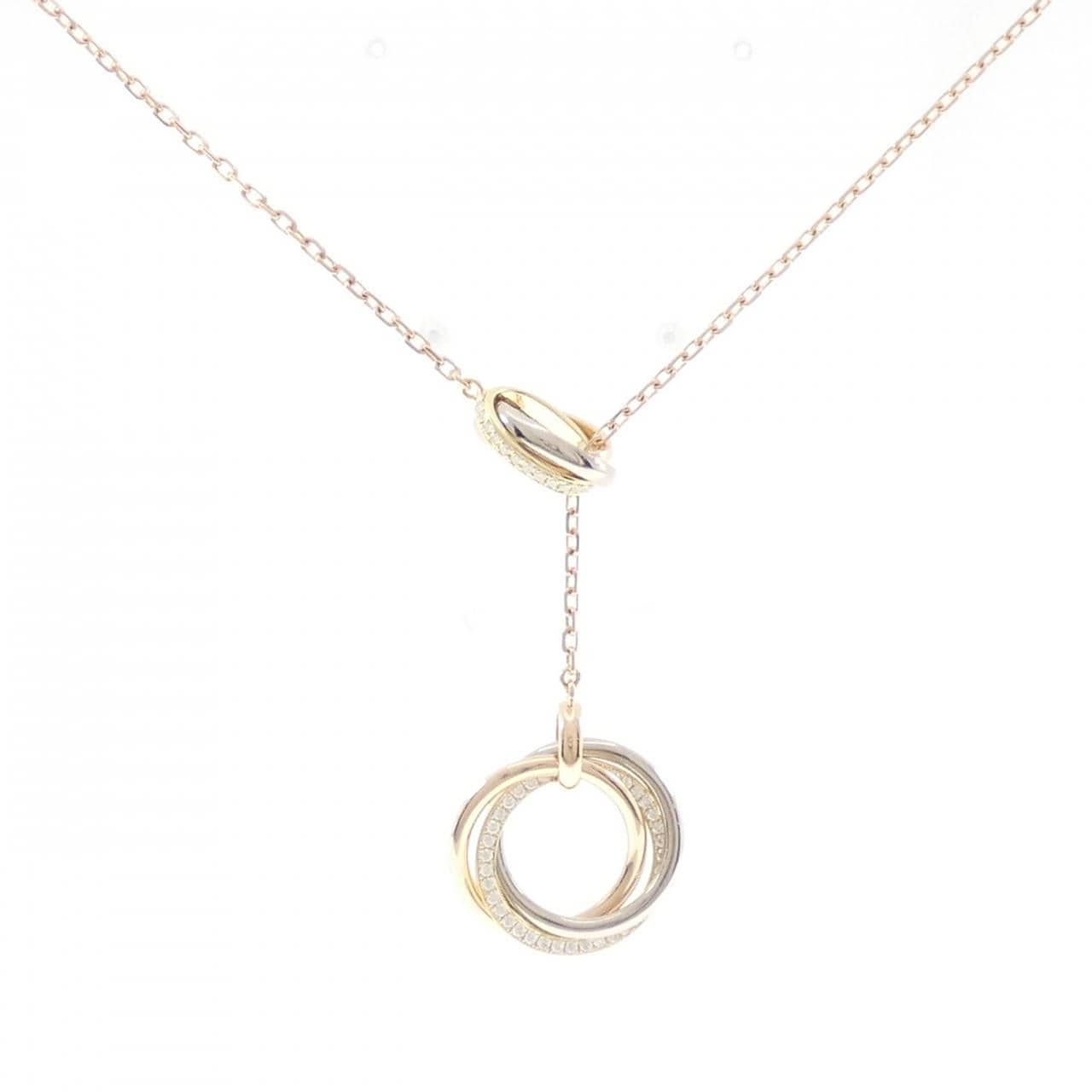 カルティエ トゥフォートリニティ ネックレス