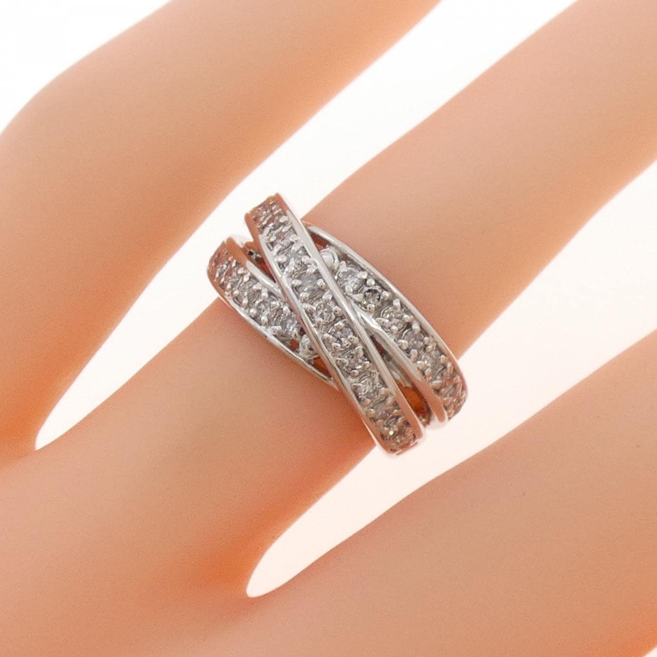 PT900 ダイヤモンド リング 0.50CT