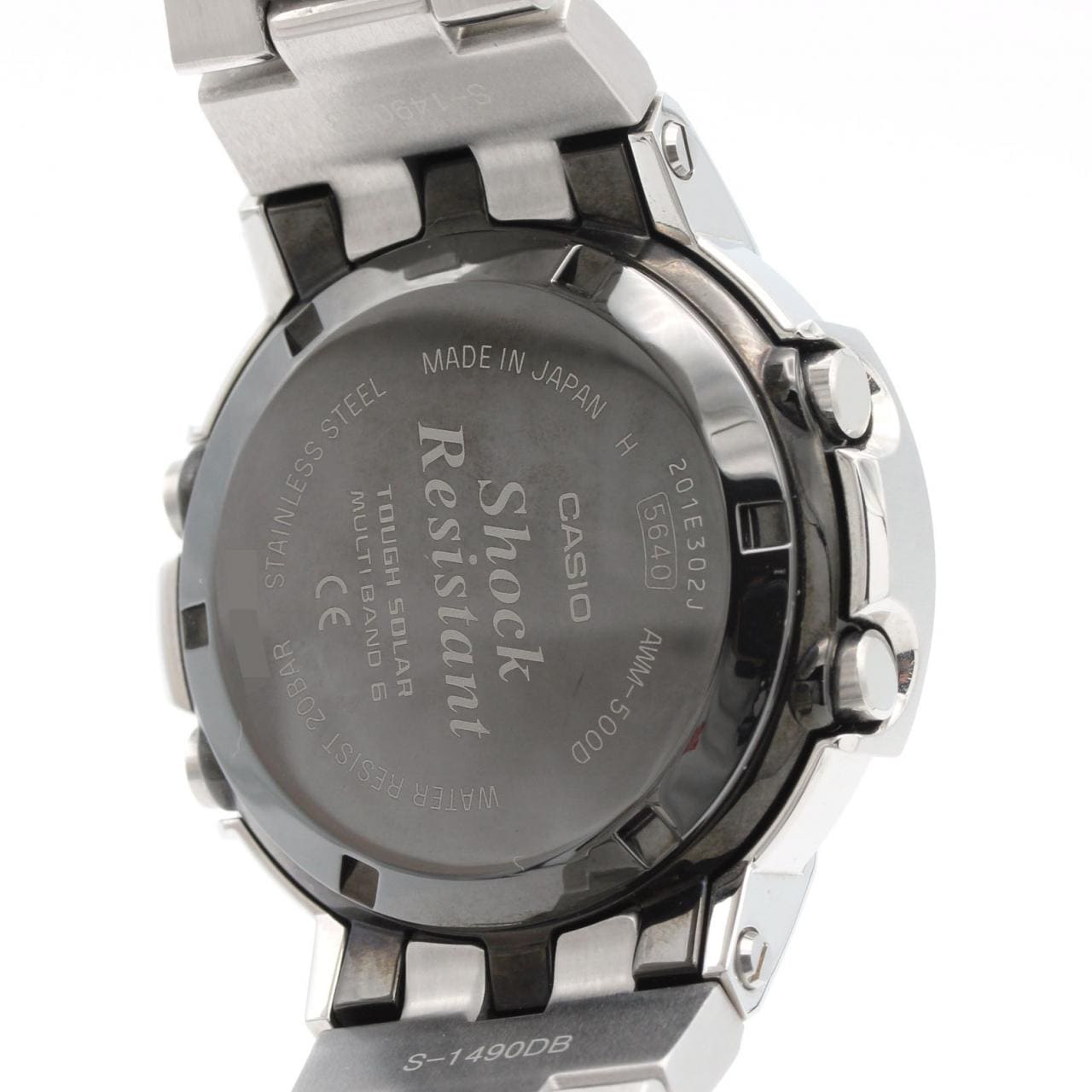 カシオ G-SHOCK AWM-500D-1AJF SS ソーラークォーツ
