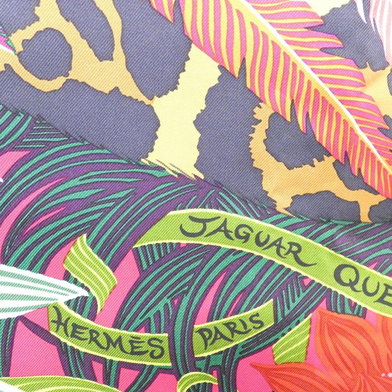 エルメス JAGUAR QUETZAL カレ スカーフ