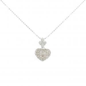 カサハラ マスミ ハート ダイヤモンド ネックレス 0.50CT