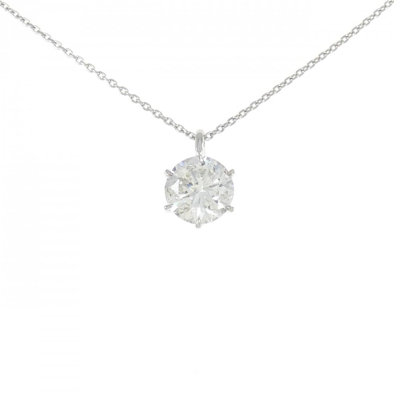 [Remake] PT Diamond Necklace 3.003CT H SI2 Good
