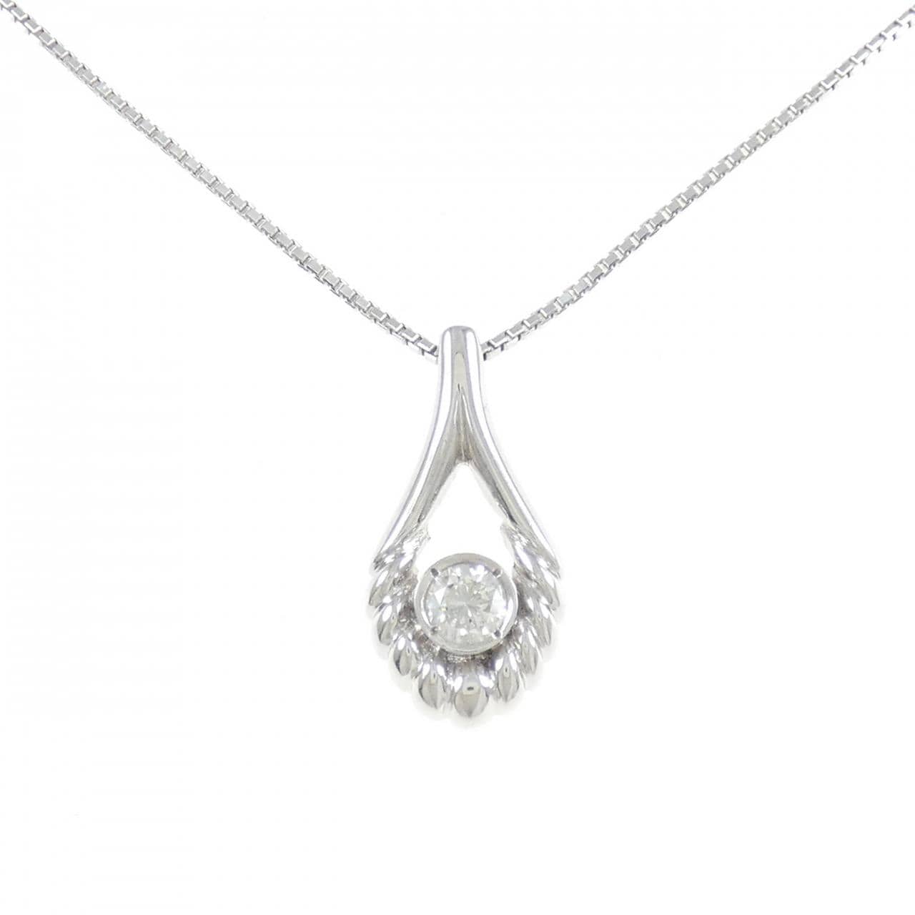 PT ダイヤモンド ネックレス 0.29CT