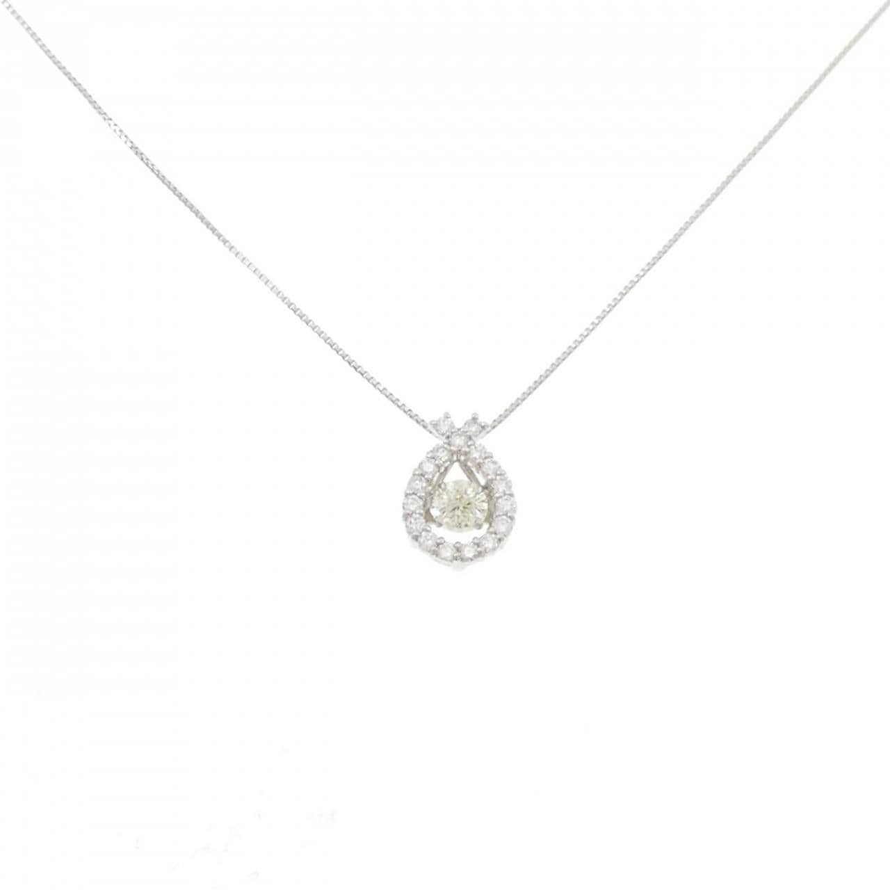 PT900/PT850 Diamond Necklace 0.261CT