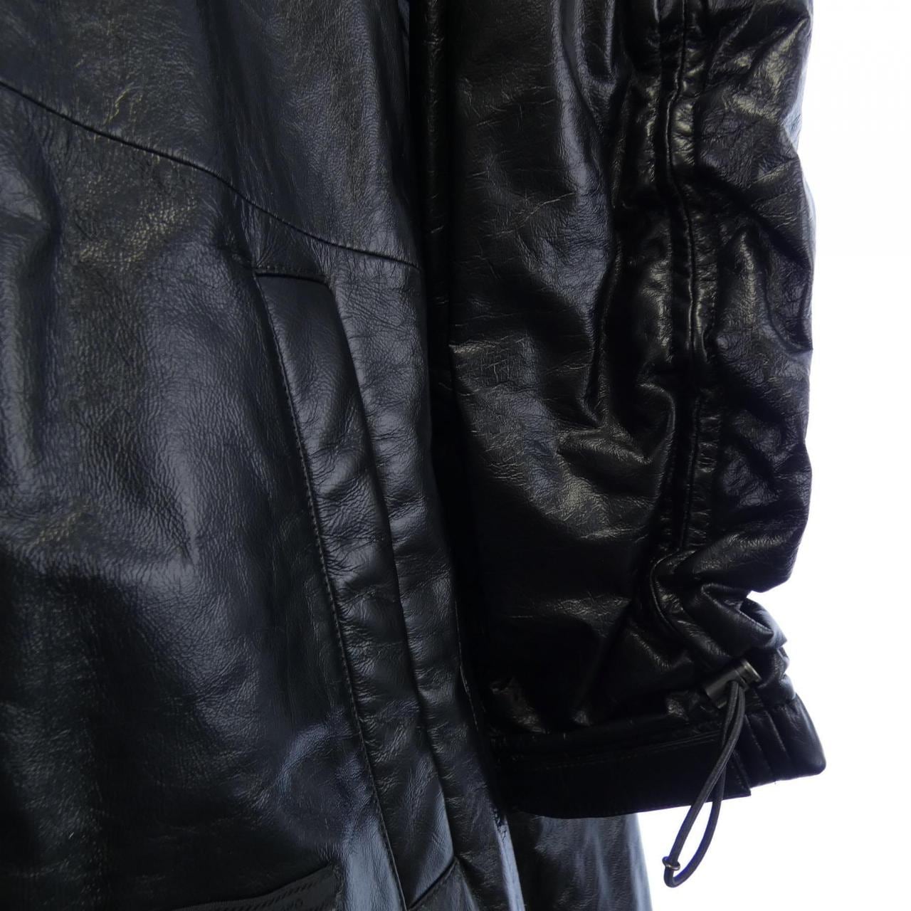 プラダ PRADA 56820 1P3E レザーコート