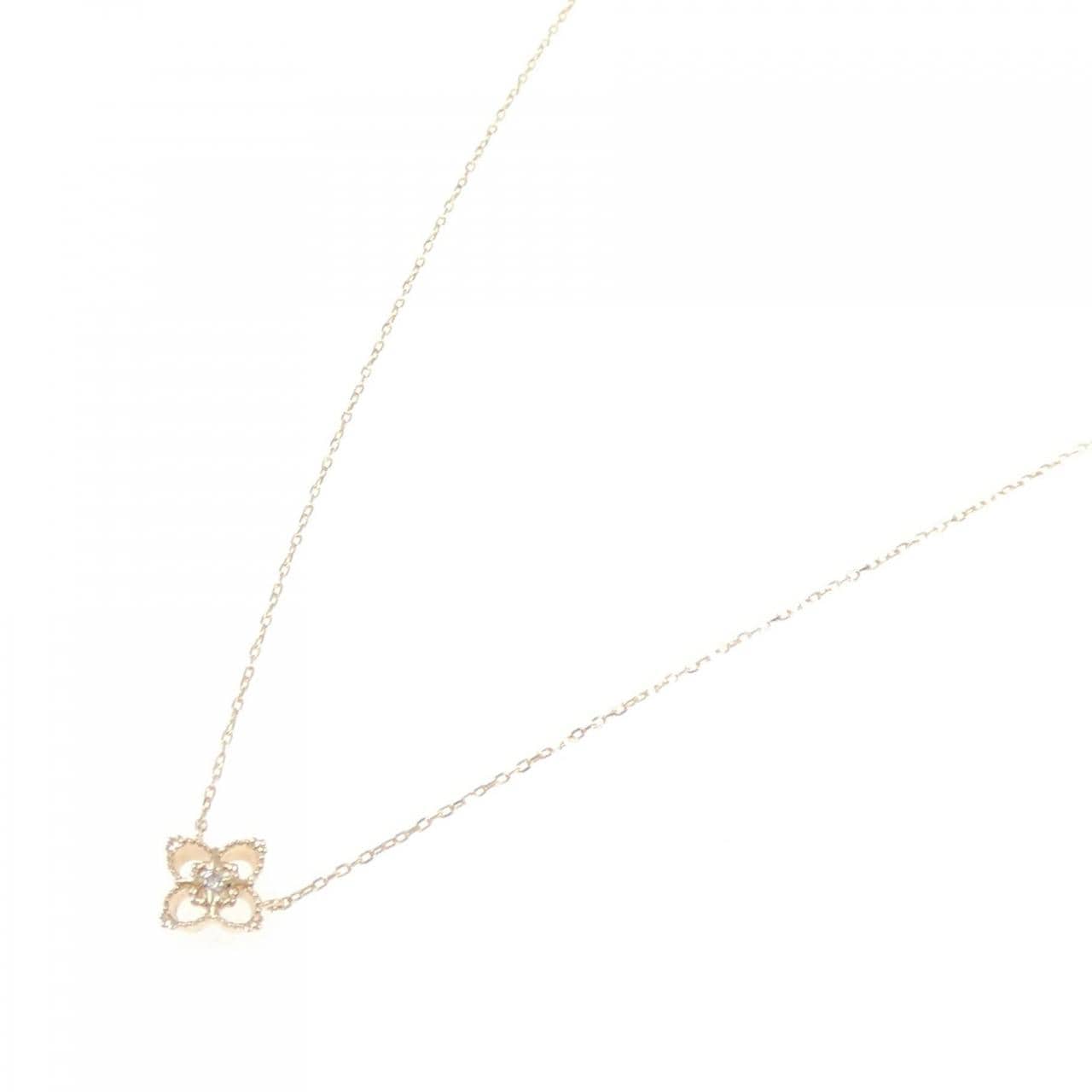 K10YG ダイヤモンド ネックレス