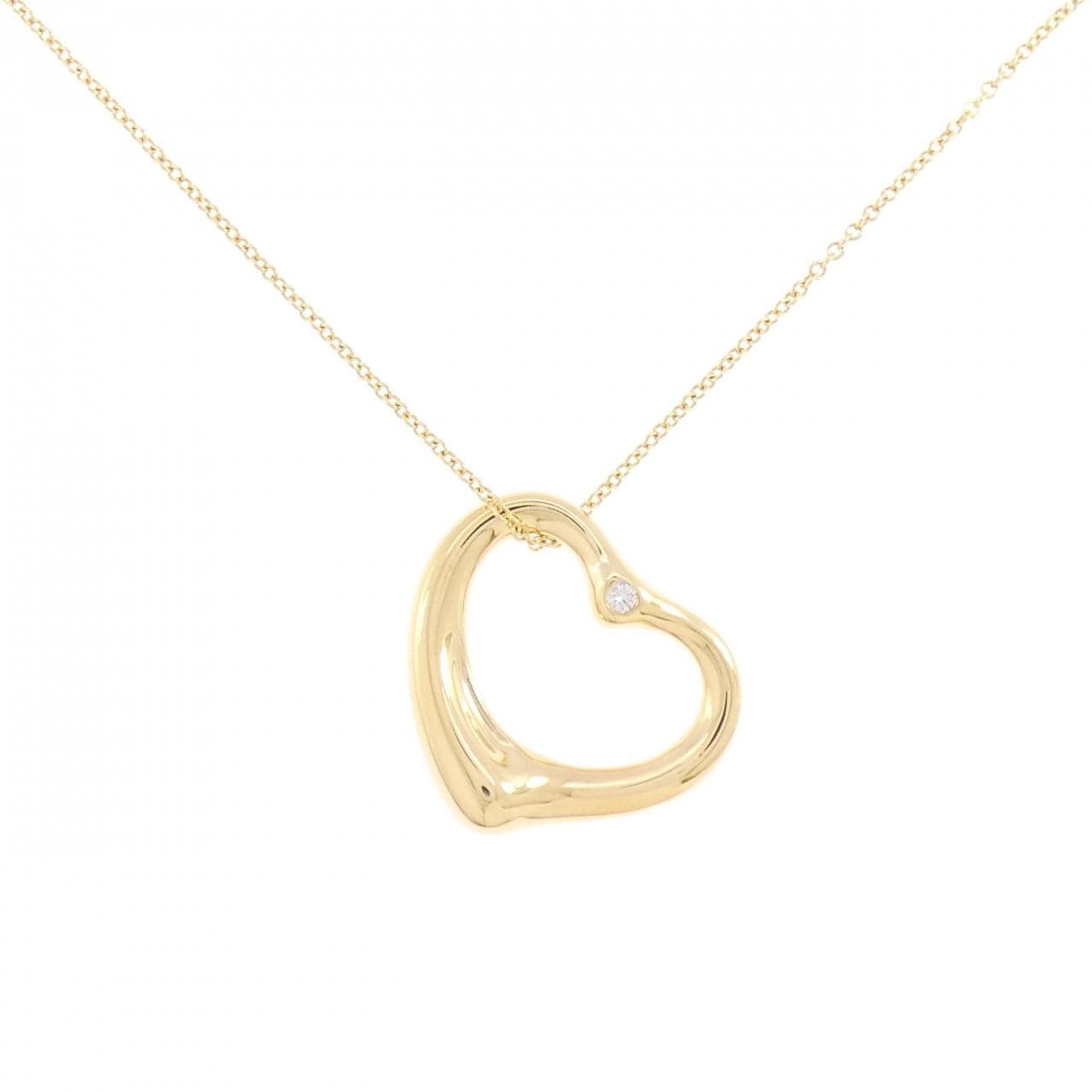 ティファニー オープンハート ネックレス