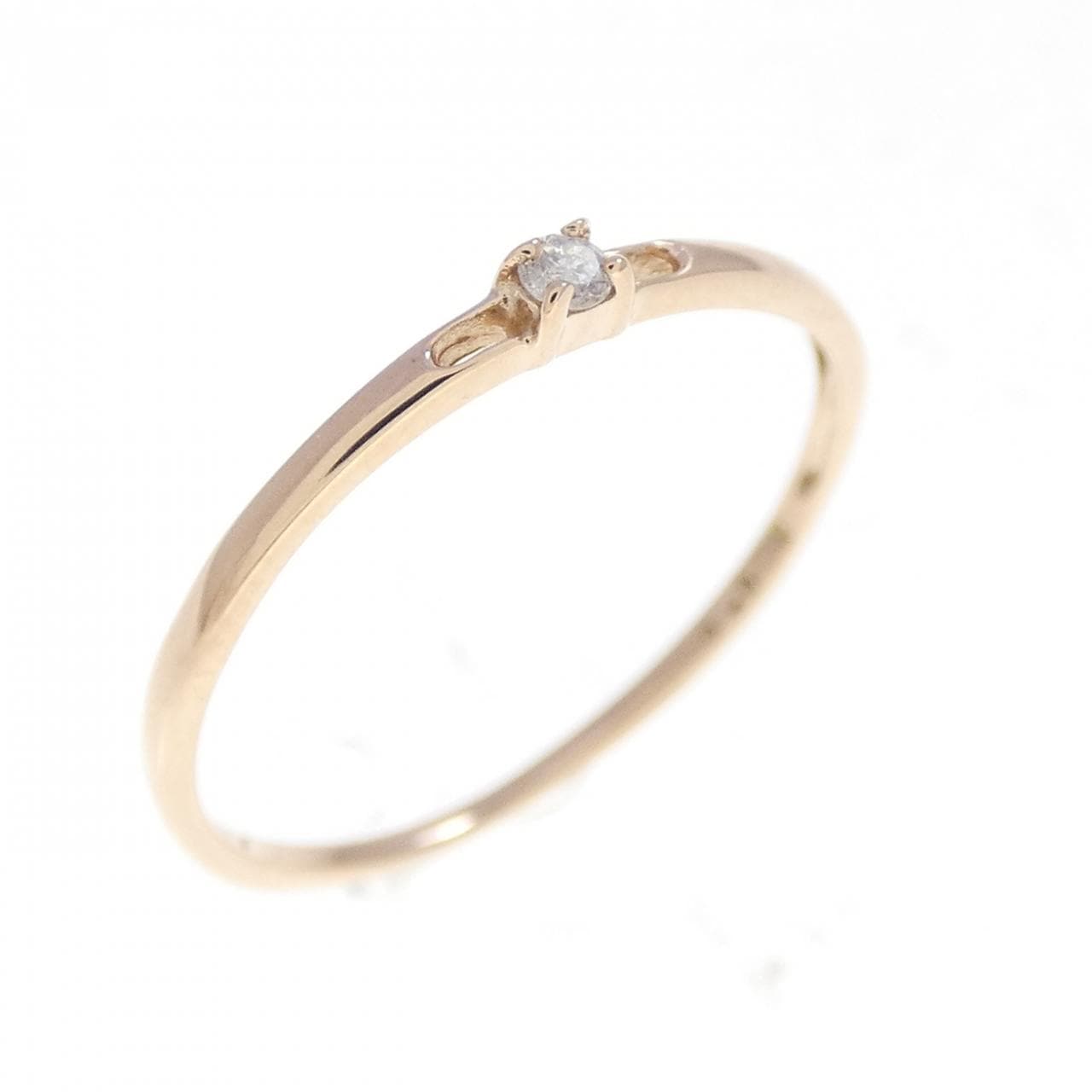 K10PG ダイヤモンド リング 0.02CT