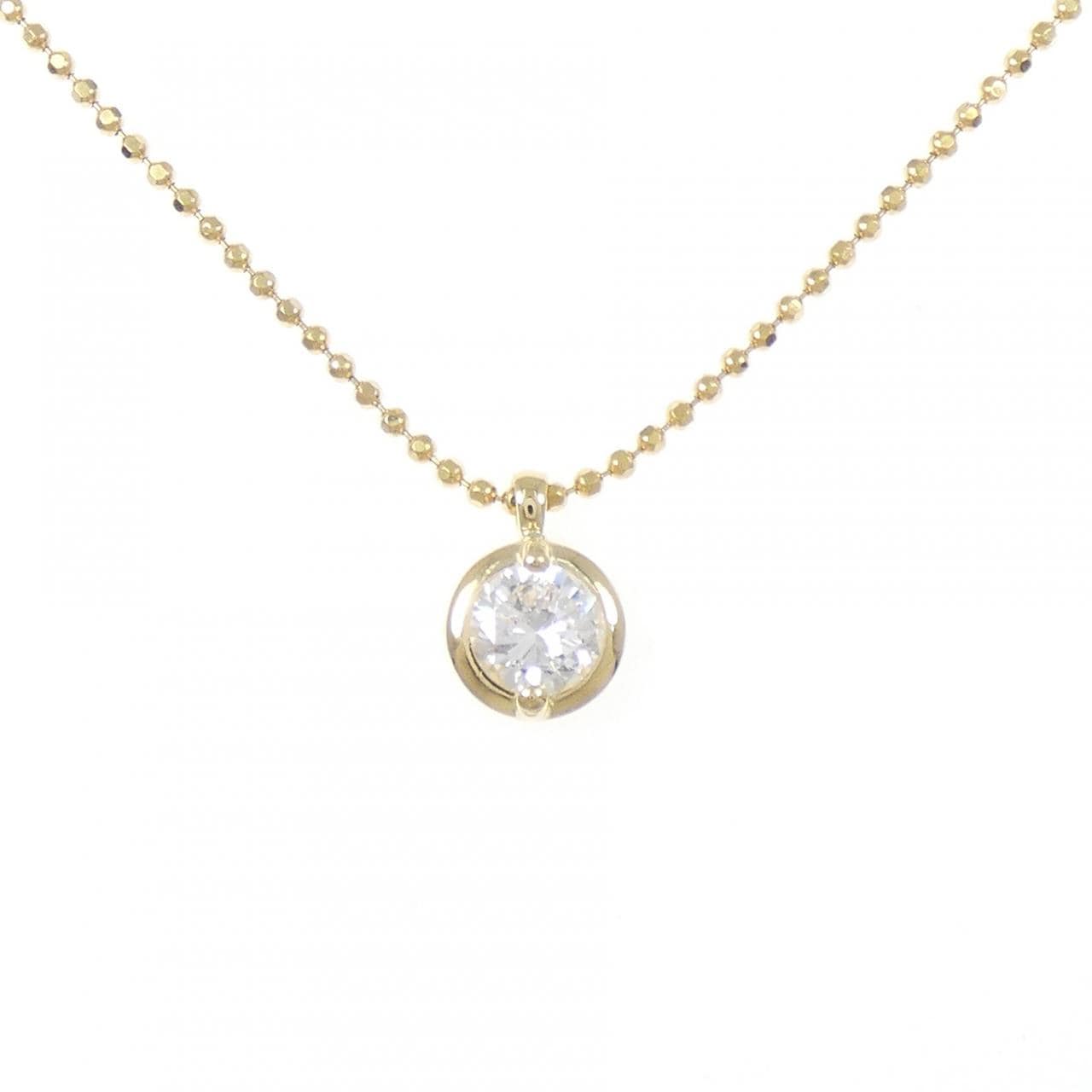 K18YG ダイヤモンド ネックレス 0.516CT